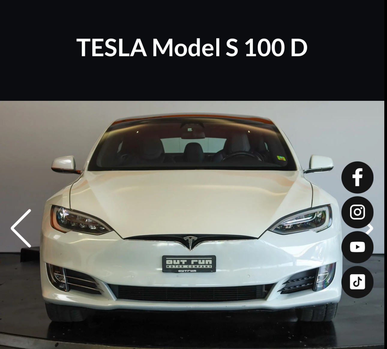 TESLA Model S 100 D