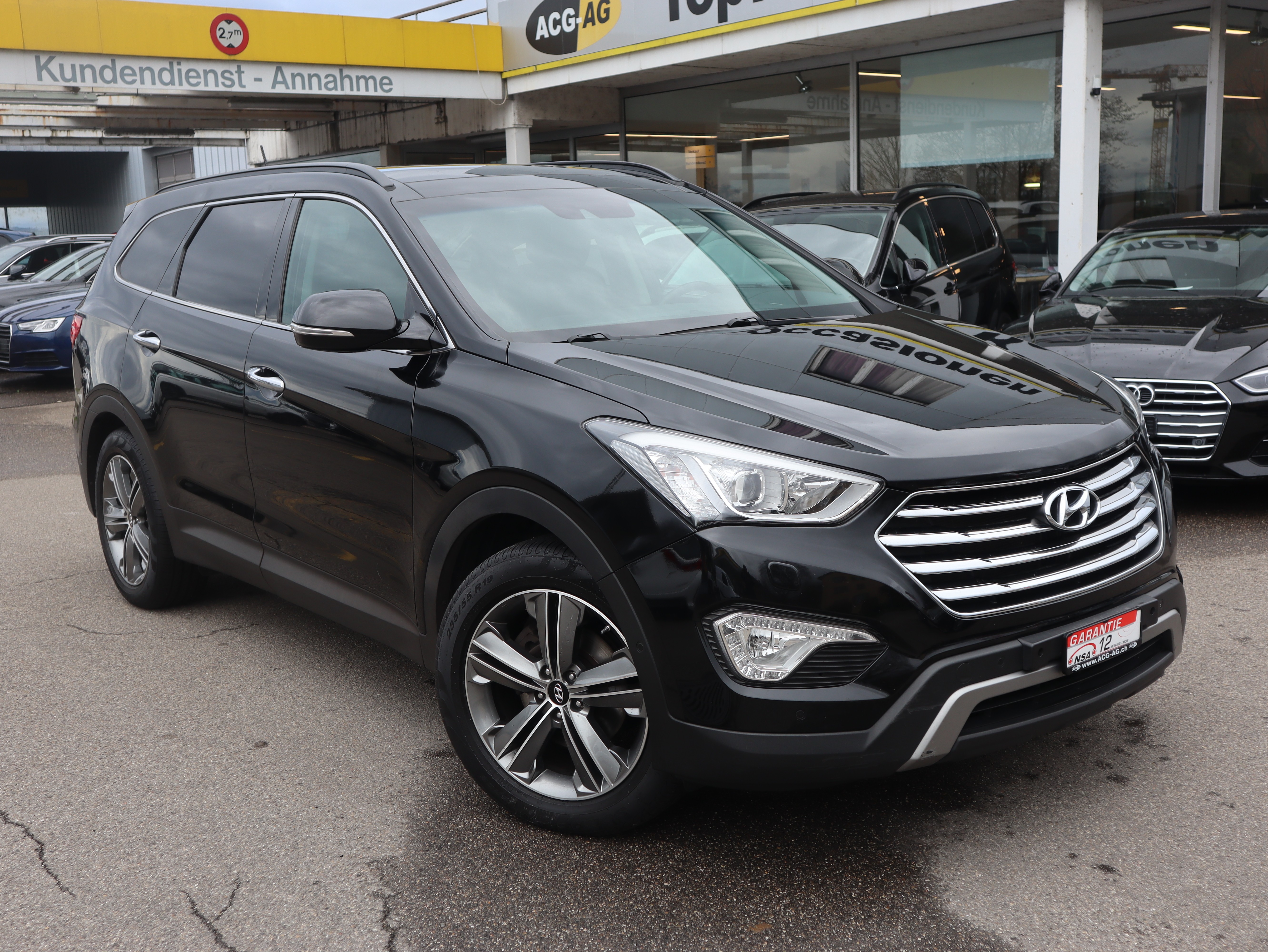 HYUNDAI Grand Santa Fe 2.2 CRDI Premium 4WD ** 7-Plätzer ** Voll-Leder Ausstattung ** Panorama Glasdach **