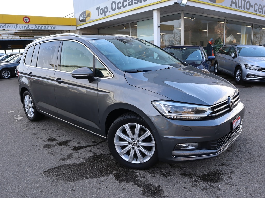 VW Touran 2.0 TDI BlueMotion Technology Highline DSG ** Voll-Leder Ausstattung ** Navi mit RF-kamera ** Letze MFK 02.2023 **