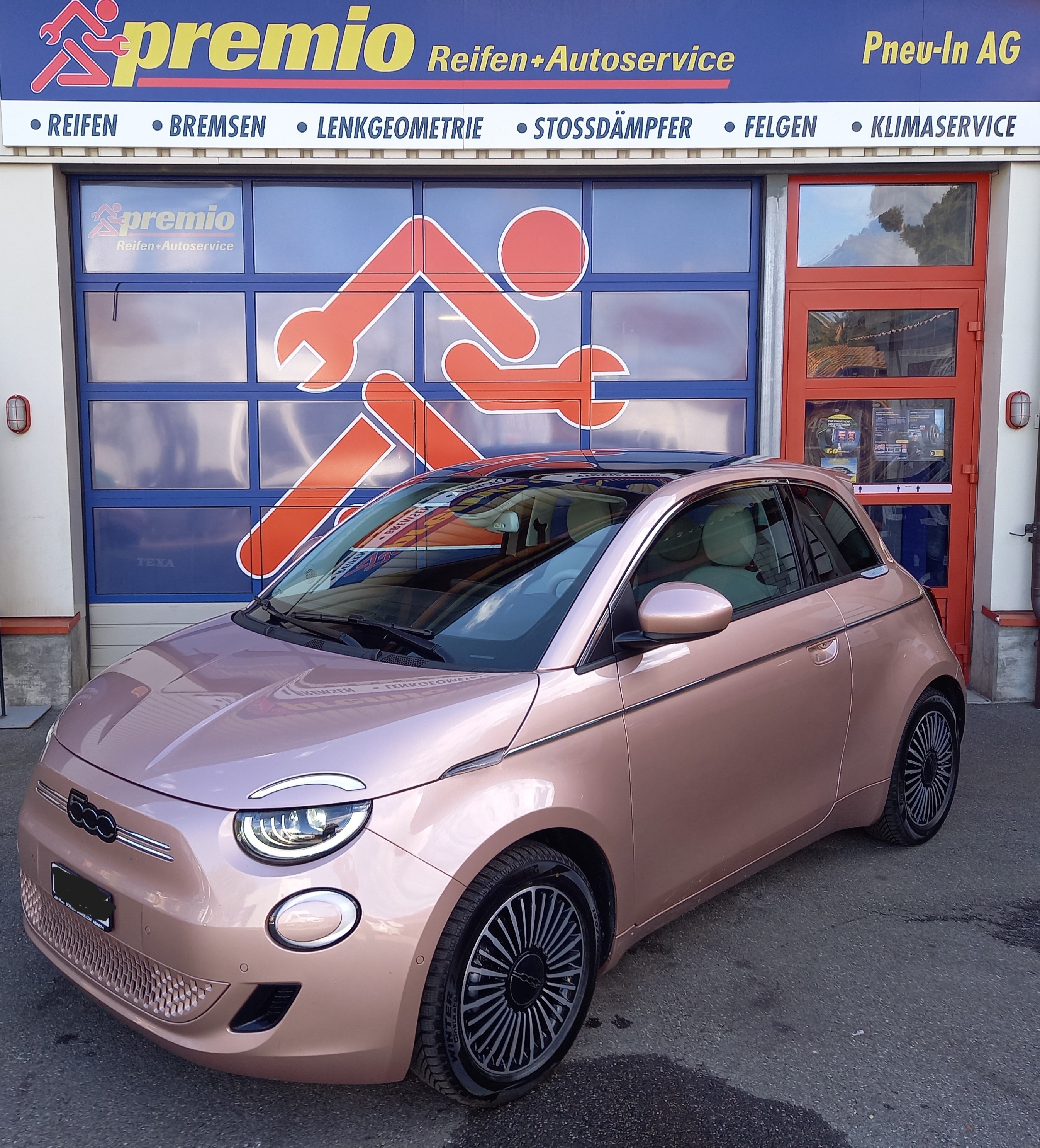 FIAT 500 electric 87 kW La Prima By Bocelli Top