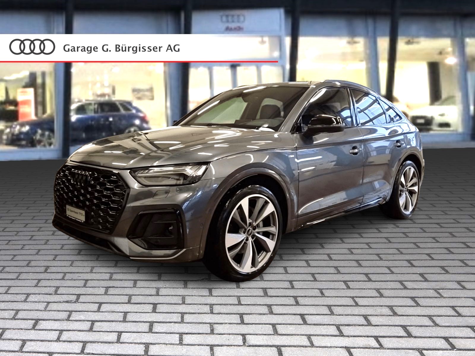 AUDI Q5 Sportback 50 TFSI e PHEV S line quattro Daytonagrau Perleffekt