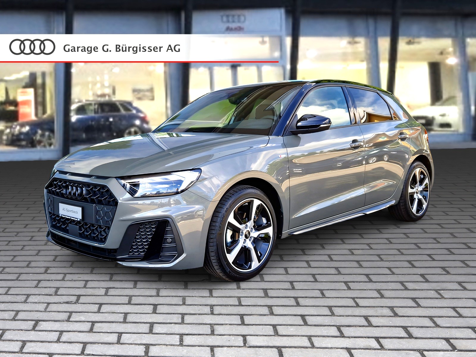 AUDI A1 Sportback 30 TFSI S Line Attraction Chronusgrau Metallic