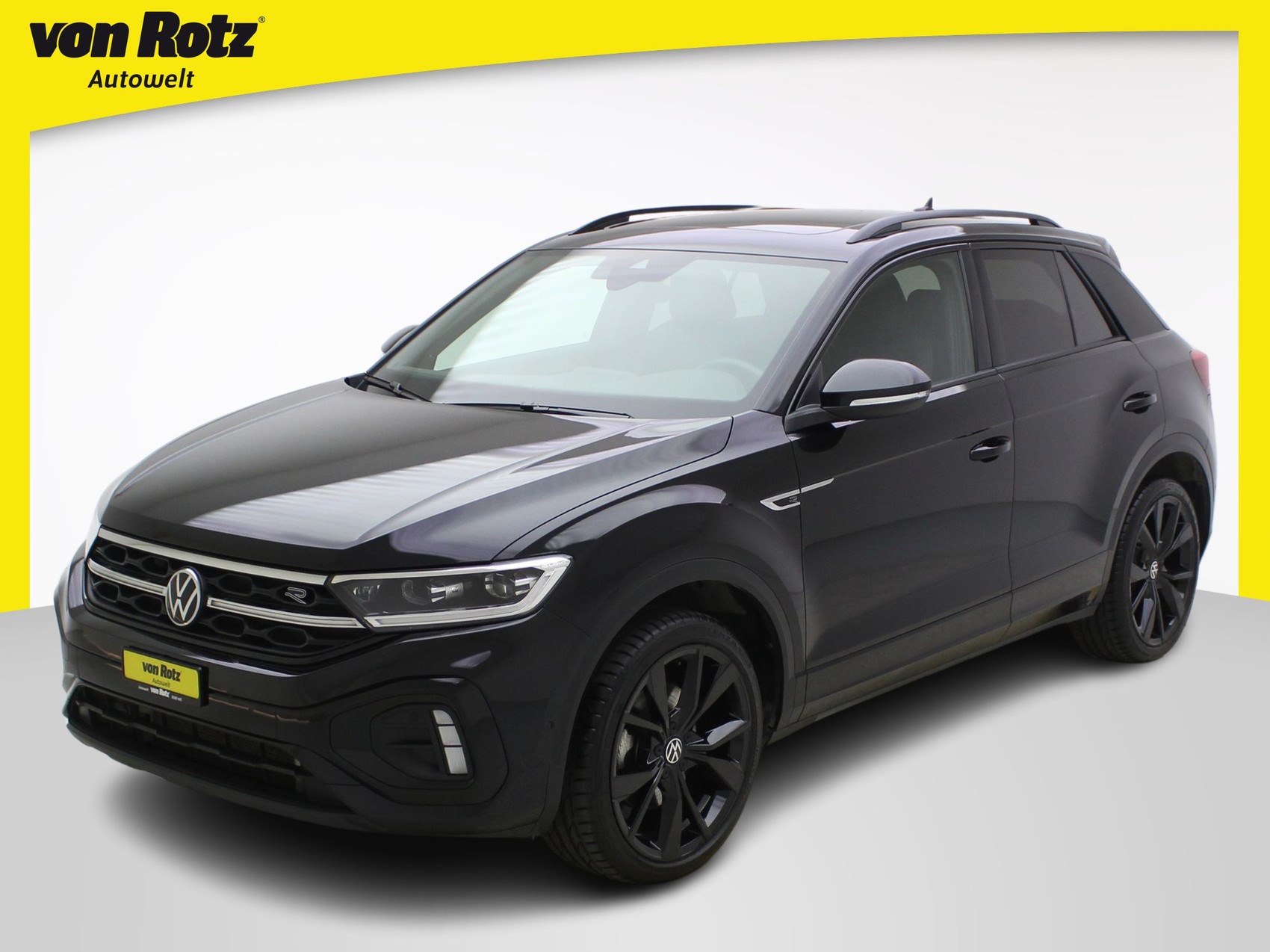 VW T-ROC 2.0 TSI DSG R-Line Black Style 4Motion **Leder / Standheizung**