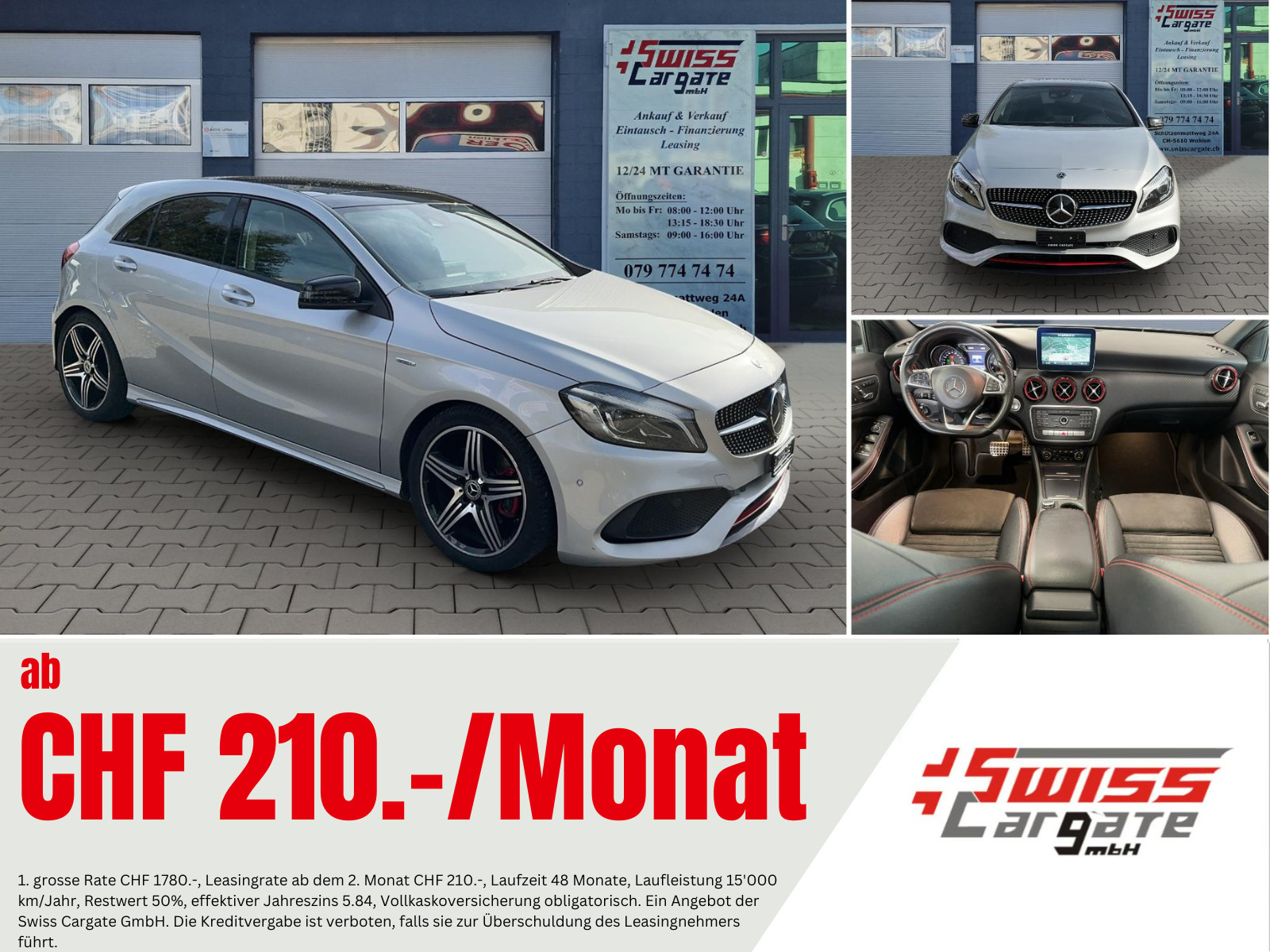 MERCEDES-BENZ A 250 Sport 4Matic 7G-DCT mit Panoramadach