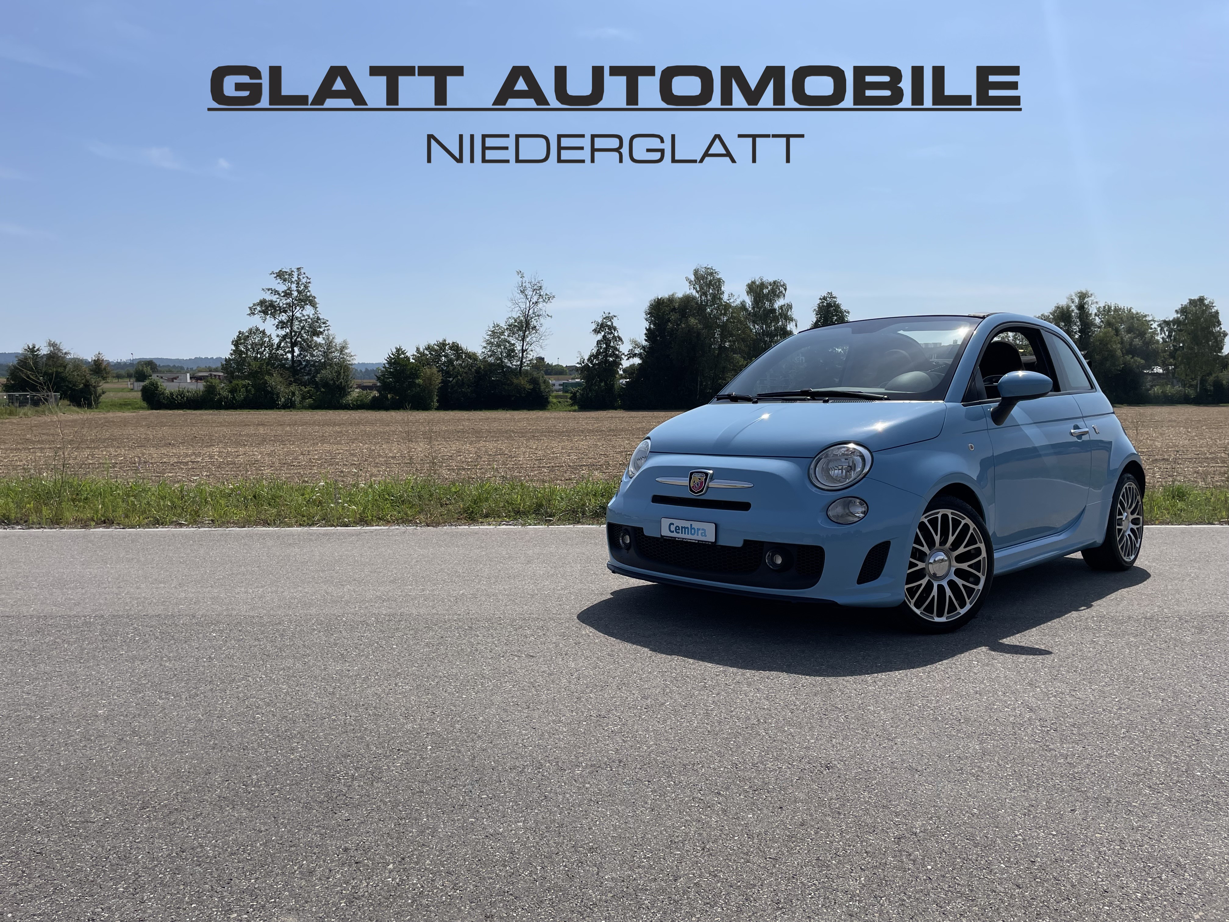 FIAT 500C 1.4 16V Turbo Abarth * AZZURO VOLARE BLAU - ABARTH SPORT RÄDER *