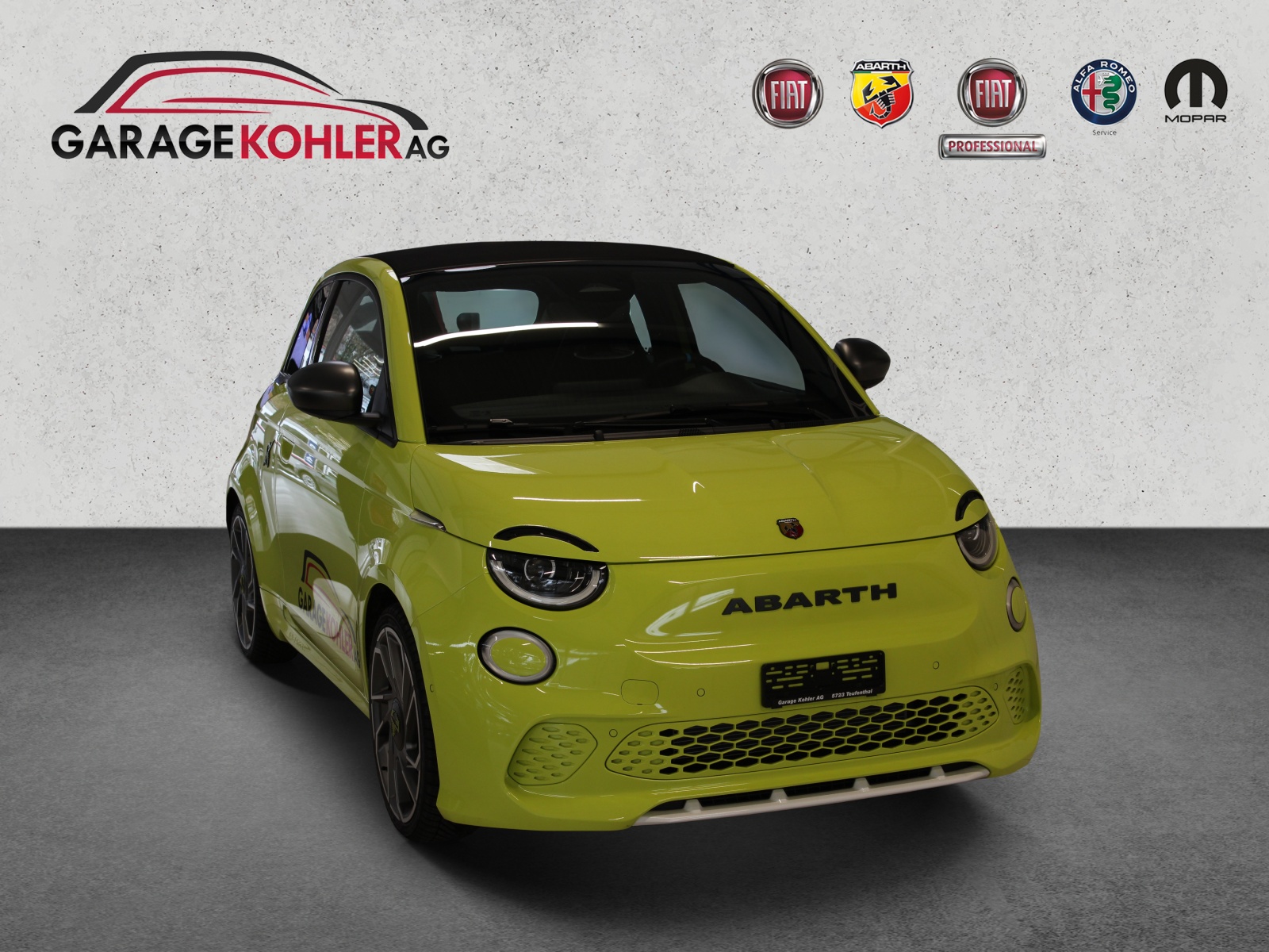 FIAT Abarth Cabrio 500e Scorpionissima