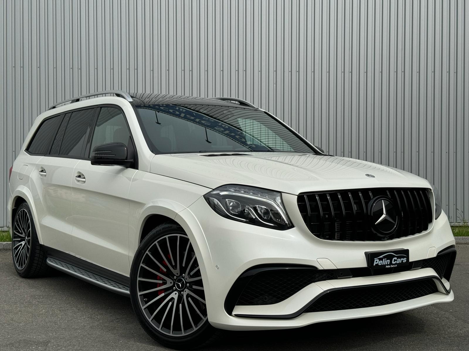 MERCEDES-BENZ GLS 63 AMG 4Matic Speedshift Plus 7G-Tronic Limited Pearl White&Black Performance