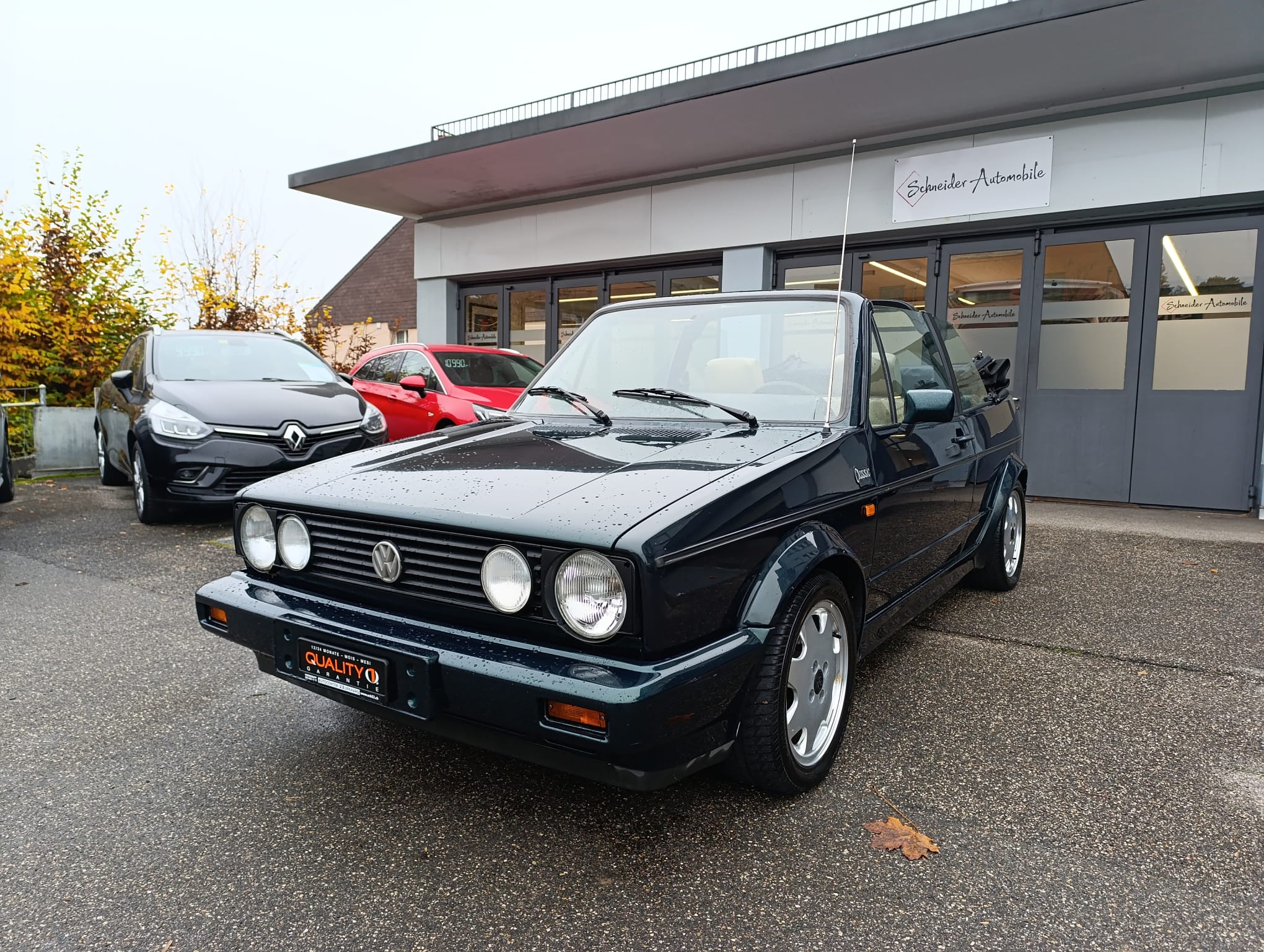 VW Golf Cabriolet 1800 Classic-Line Leder