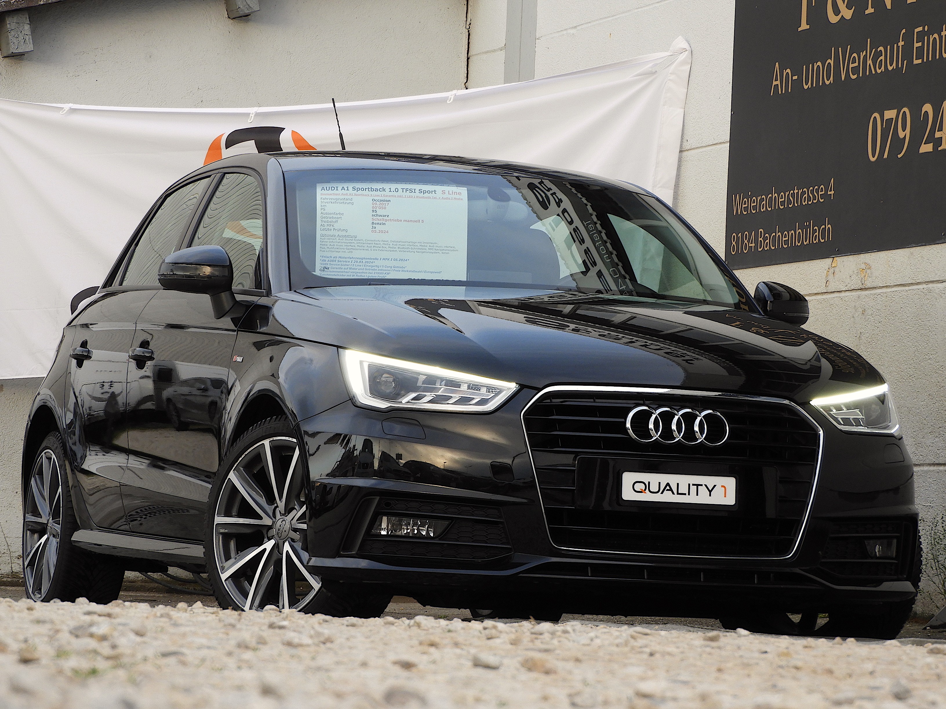 AUDI A1 Sportback 1.0 TFSI Sport I S Line I MFK 05.2024 I AUDI Service bisher I Garantie inkl. I Einzigartig