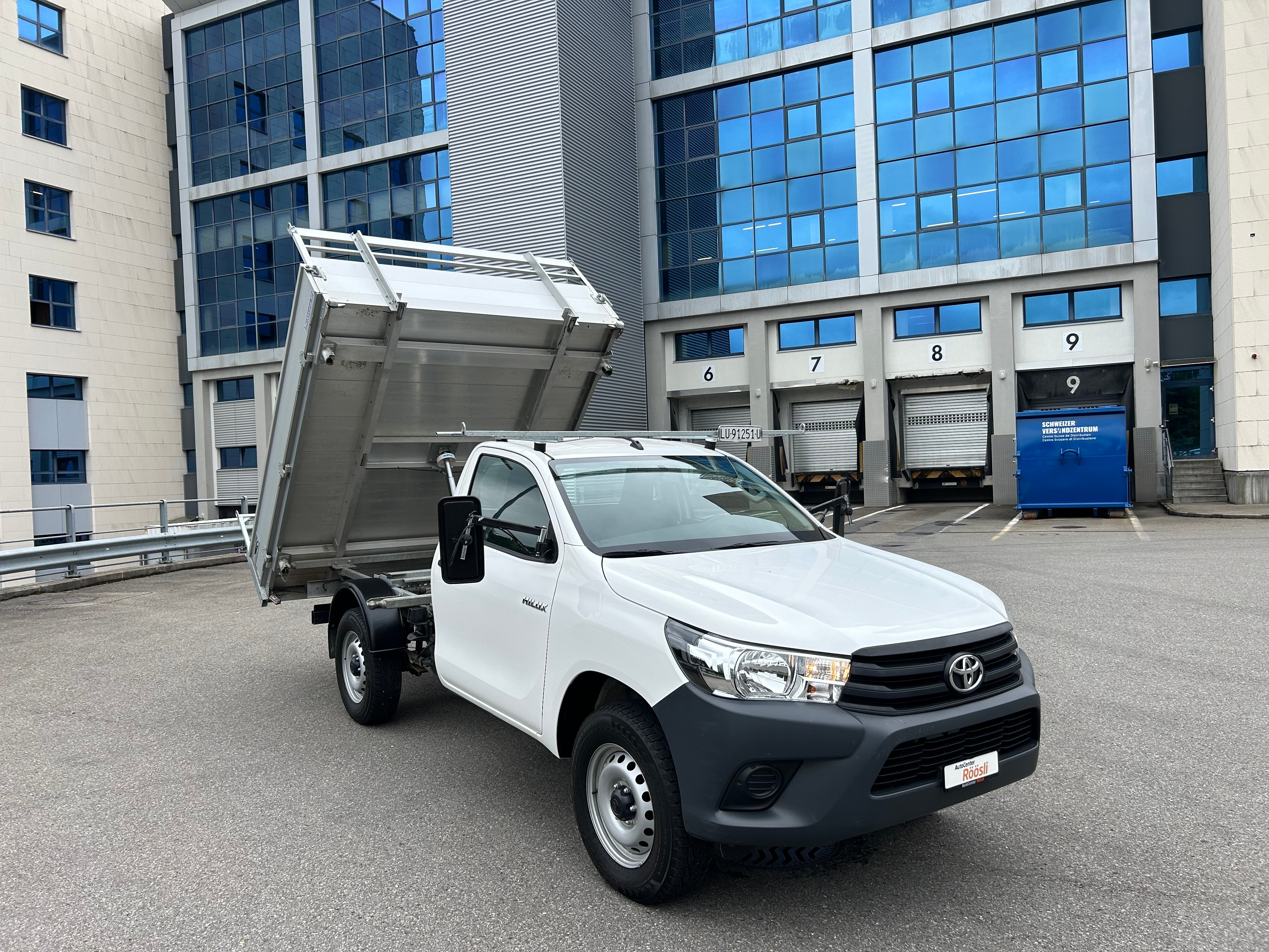 TOYOTA Hilux 2.4D-4D Comfort Single Cab 4x4 / Alubrücke / Kipper