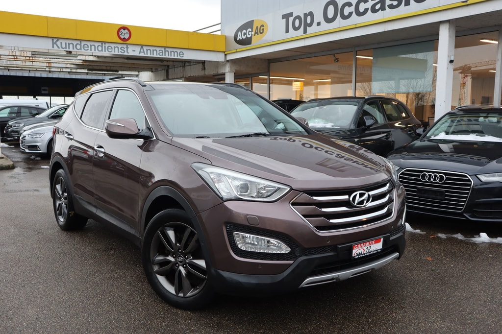 HYUNDAI Santa Fe 2.2 CRDI Premium 4WD Automatic ** Voll-Leder Ausstattung ** Panorama Glasdach