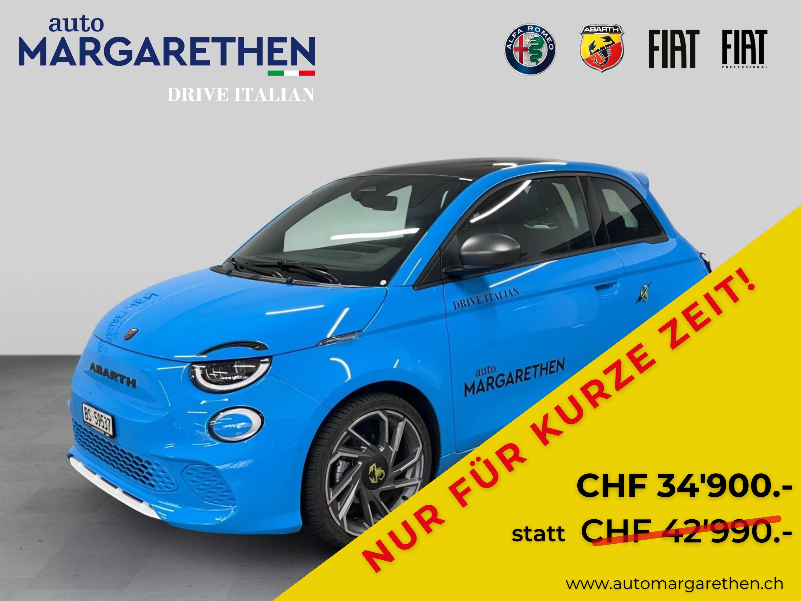 FIAT Abarth 500e Turismo