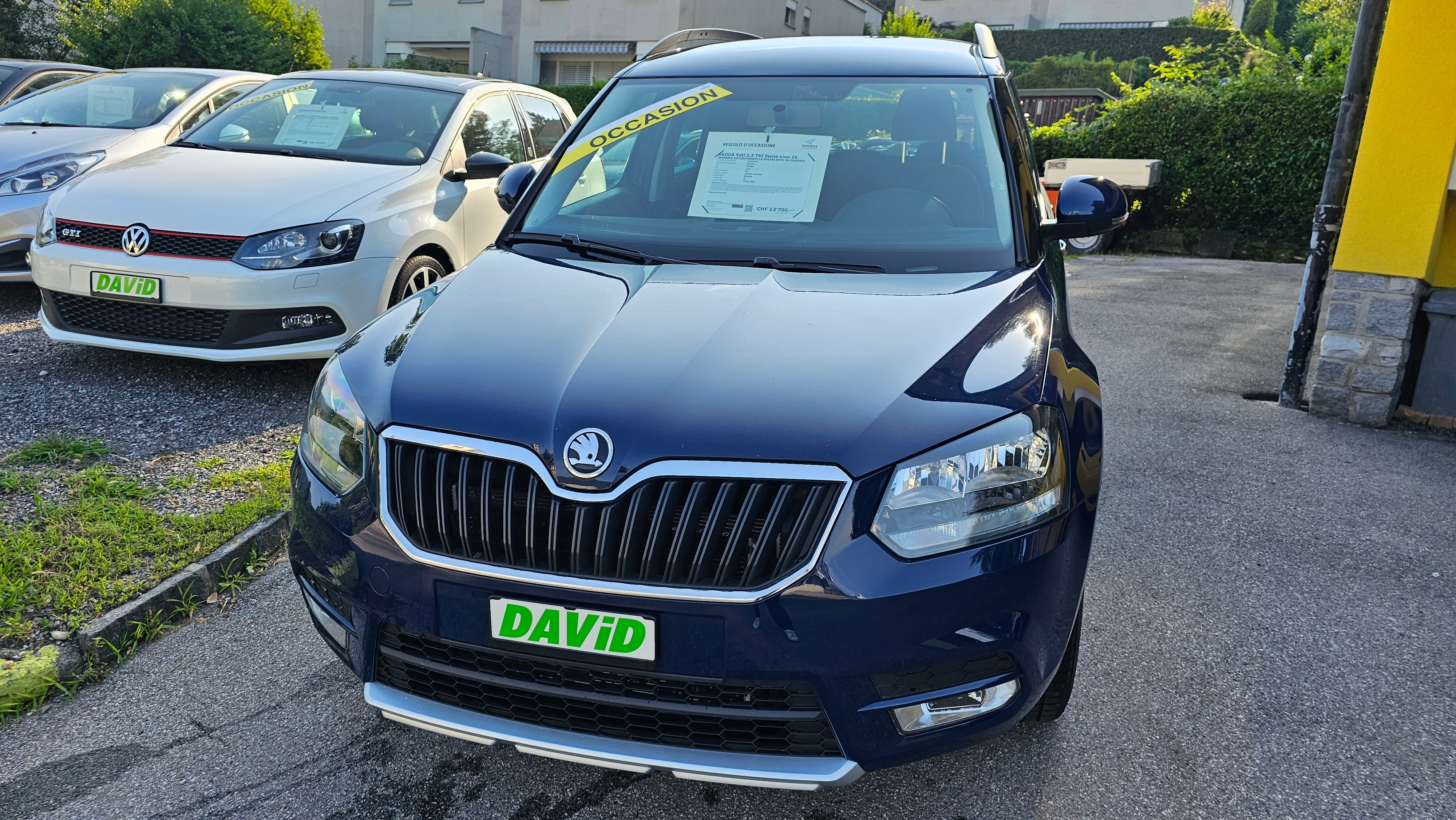 SKODA Yeti 1.2 TSI Swiss Line 25