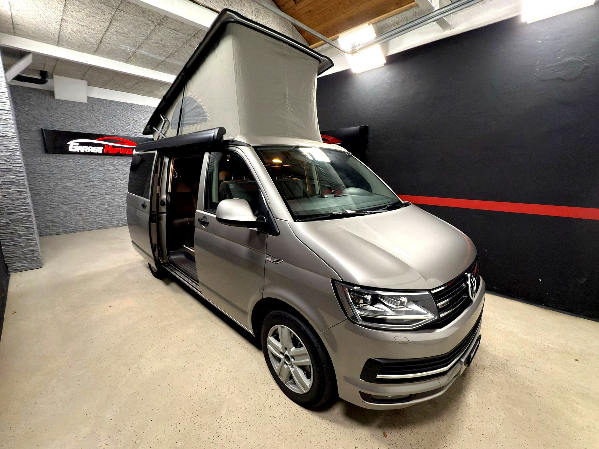 VW T5 mit T6 Front, Aufstelldach 7 Platz 4x4