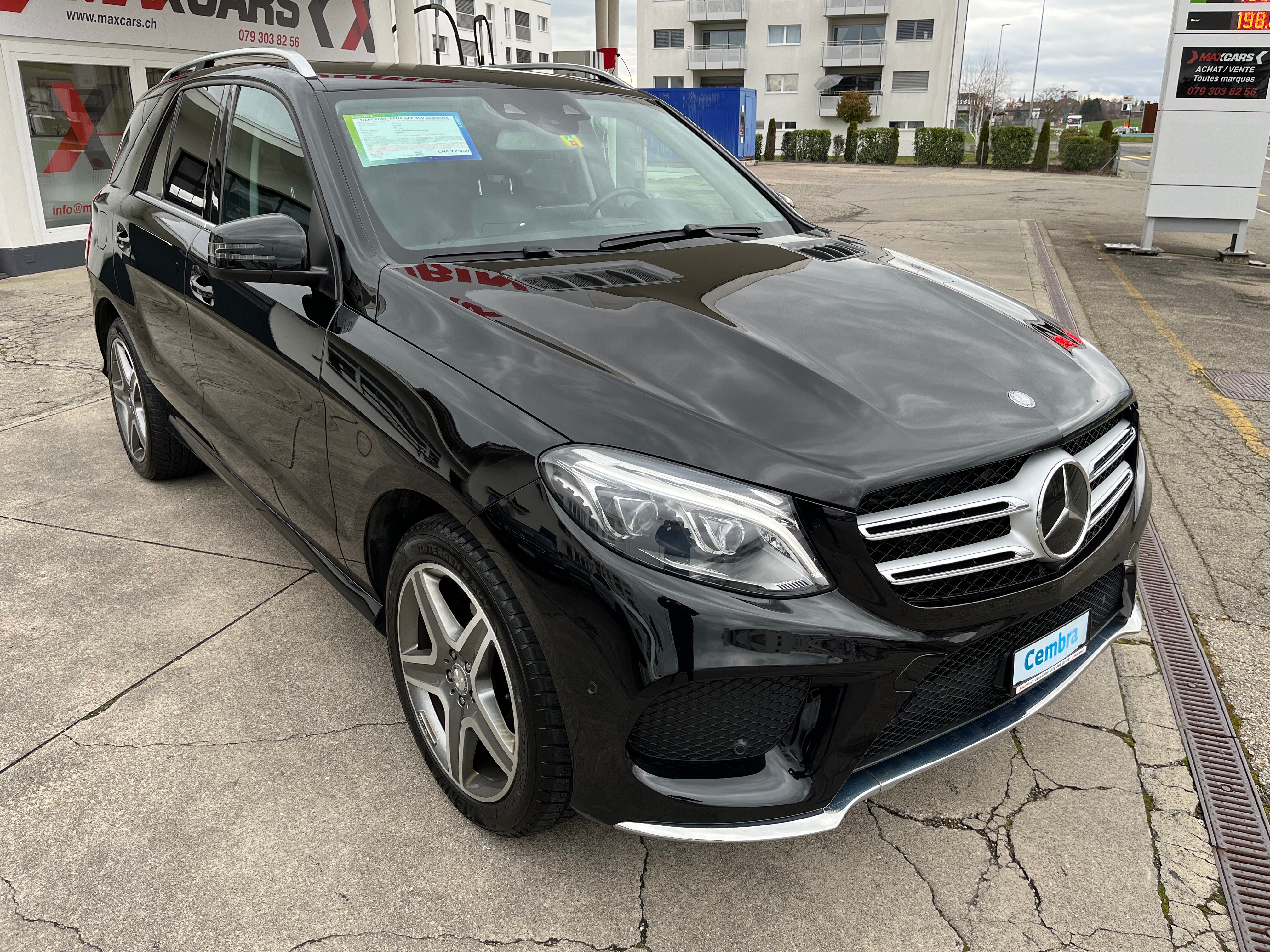 MERCEDES-BENZ GLE 400 Executive AMG-Line 4Matic 7G-Tronic 333CV de 1ère main! Kms autoroute.TOP !