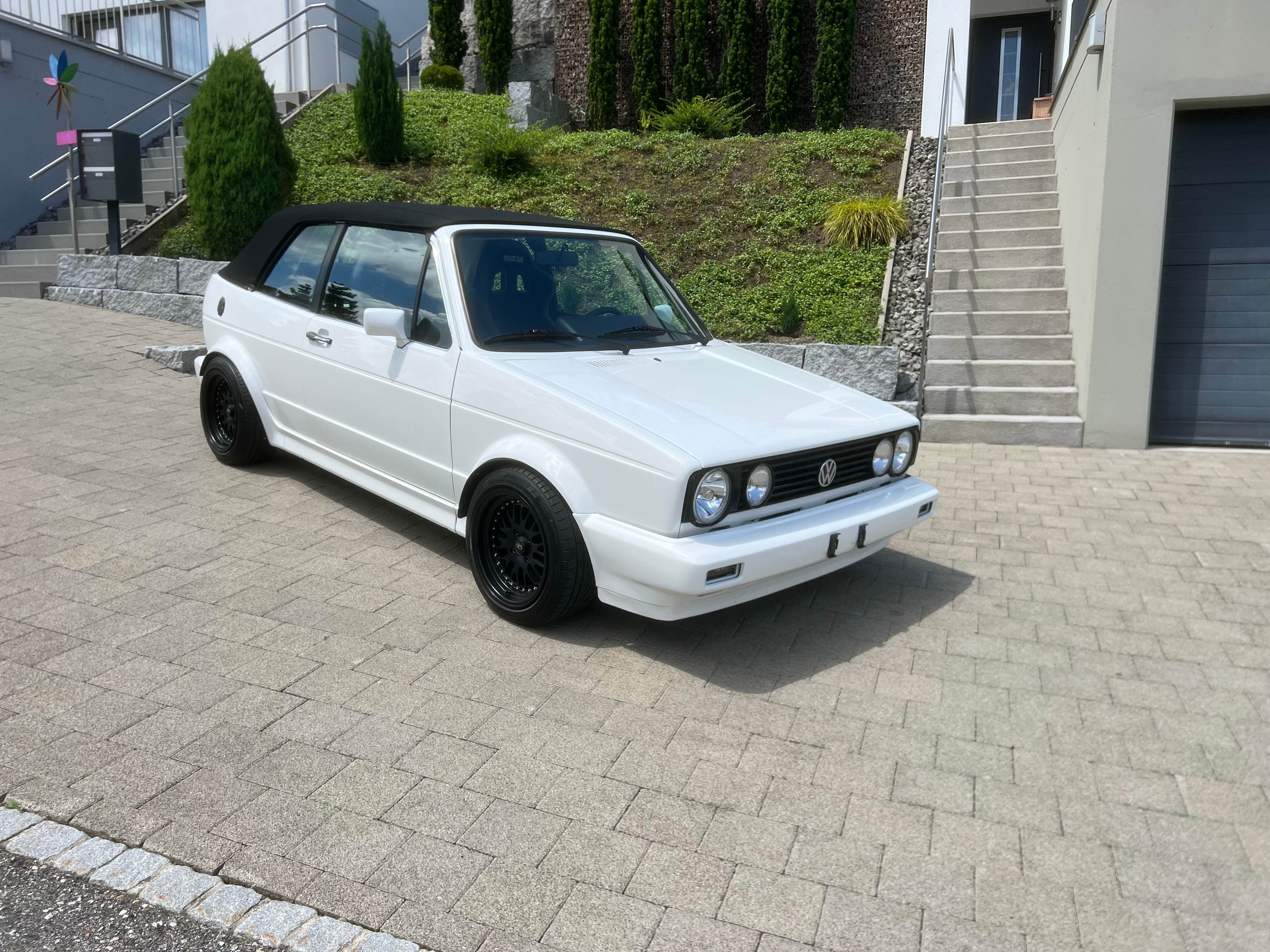 VW Golf Cabriolet 1800 GL Quartett/Special/White