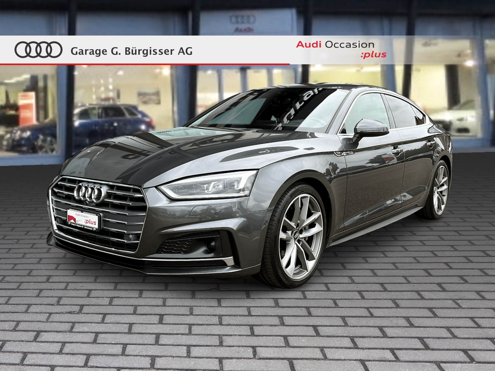 AUDI A5 Sportback 45 TDI Sport quattro tiptronic Daytonagrau Perleffekt