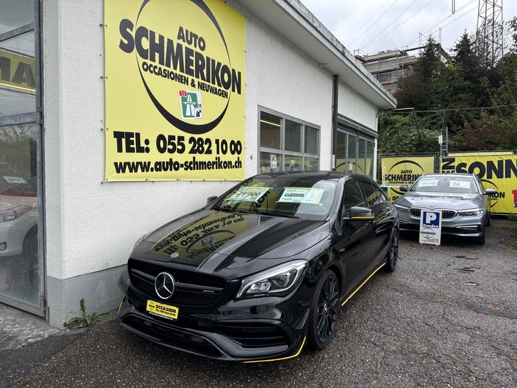 MERCEDES-BENZ CLA Shooting Brake 45 AMG Yellow Night Edition 4Matic Speed.