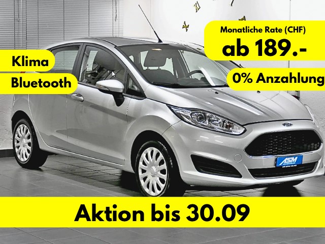 FORD Fiesta 1.0 Energy 80PS CH-Fahrzeug / MFK