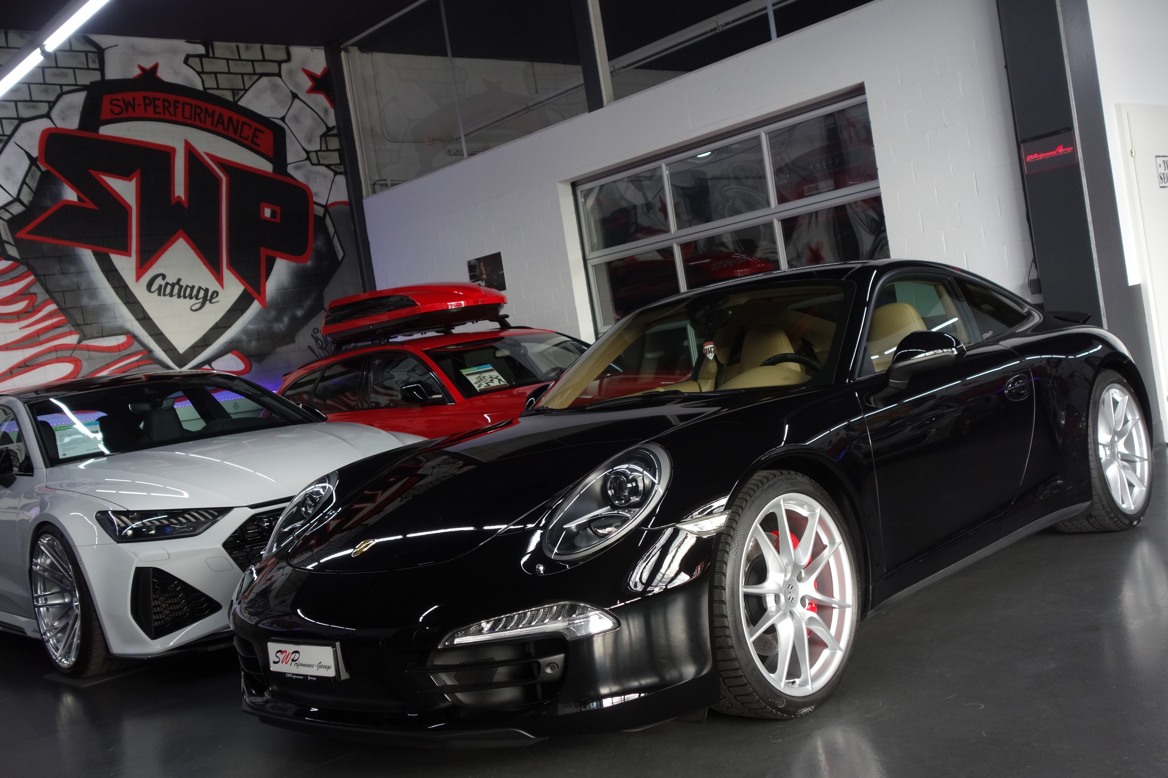 PORSCHE 911 CARRERA 4S PDK BLACK CH-FZ ON TOP