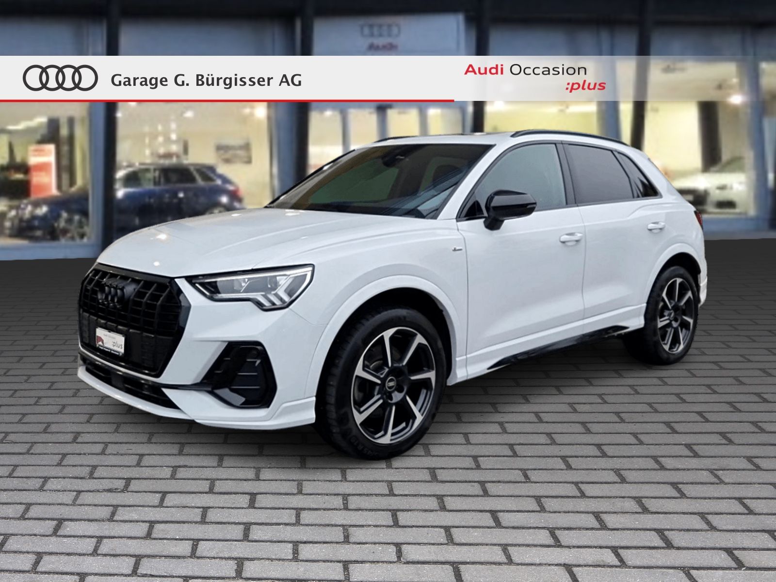 AUDI Q3 40 TDI S line Attraction quattro S-tronic Gletscherweiss Metallic