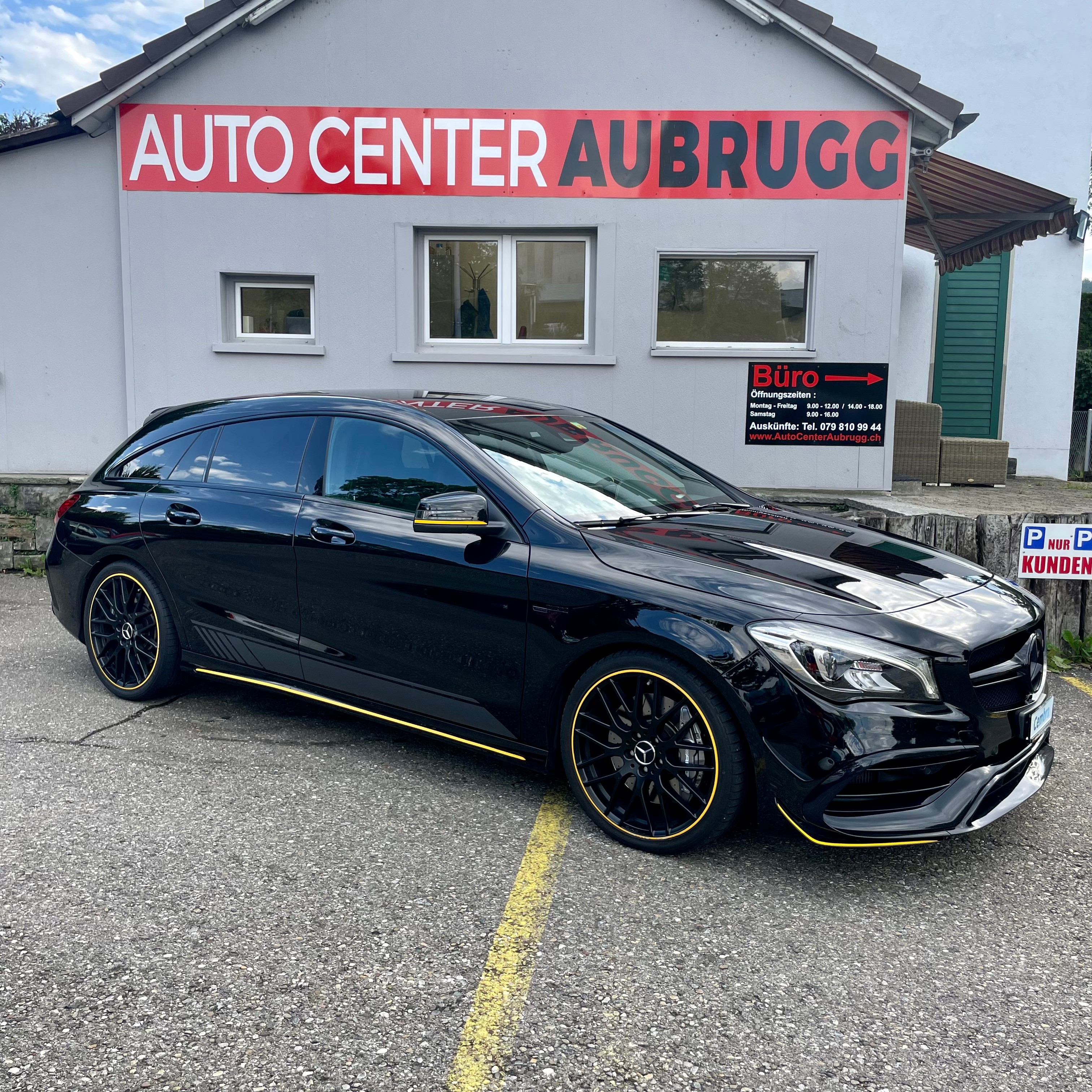 MERCEDES-BENZ CLA Shooting Brake 45 AMG Yellow Night Edition 4Matic Speed.