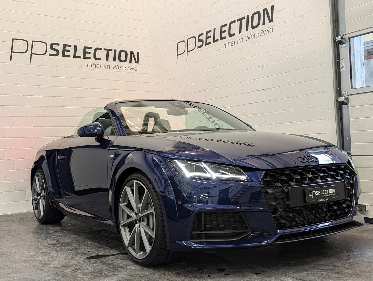 AUDI TT Roadster 2.0 45 TFSI S-Tronic *5J GAR S-LINE SPORTPAKET BLACK-PACK NAVI+ VOLL-LED LEDER/ALC*