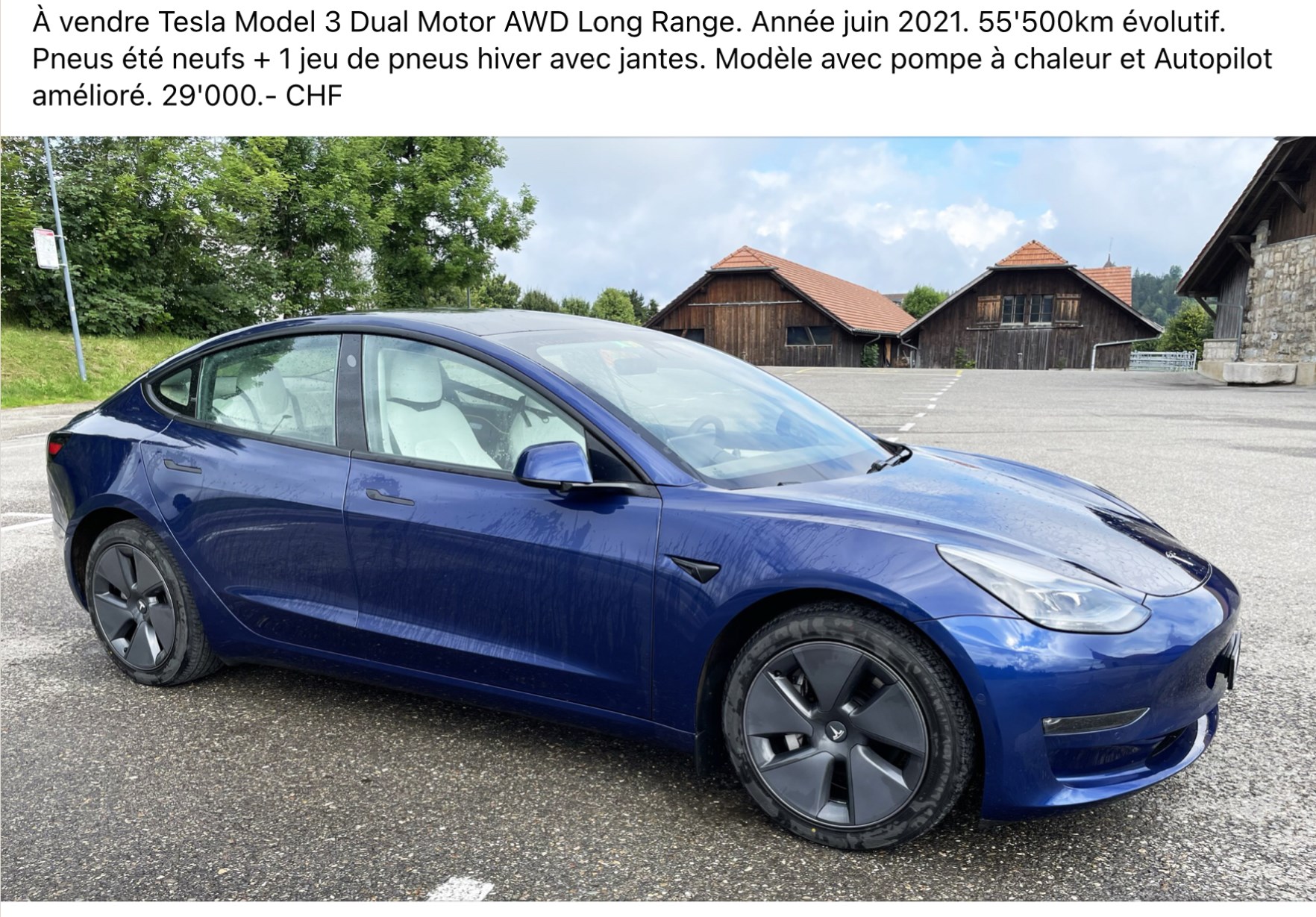 TESLA Model 3 Long Range Dual Motor AWD