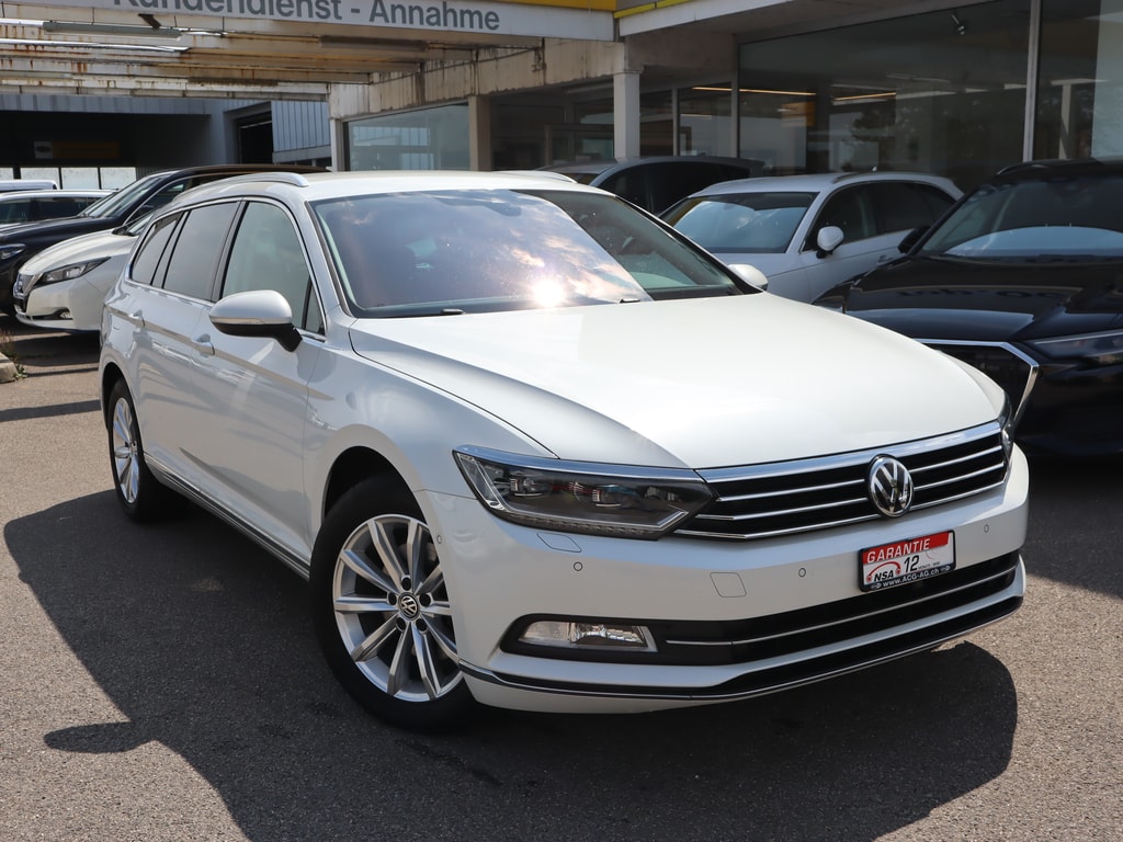 VW VW Passat Variant 2.0 TDI BMT Highline DSG ** Voll-Leder Ausstattung ** Navi mit RF-Kamera ** Frisch Ab MFK & Service **