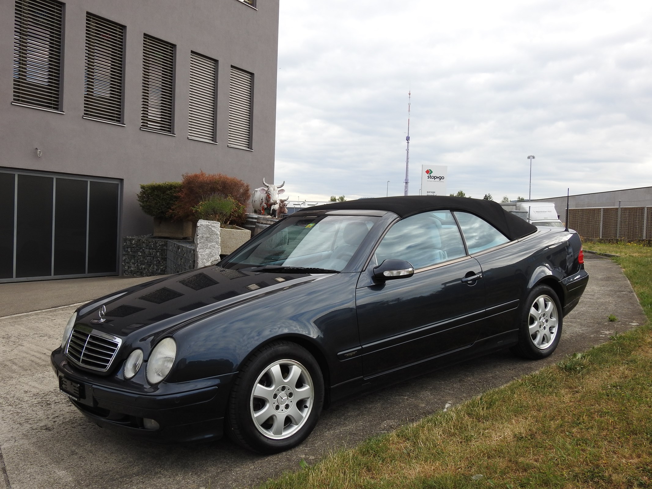 MERCEDES-BENZ CLK 230 Kompressor Avangarde Cabrio frisch ab MFK und Service, Leder, Klima uvm...