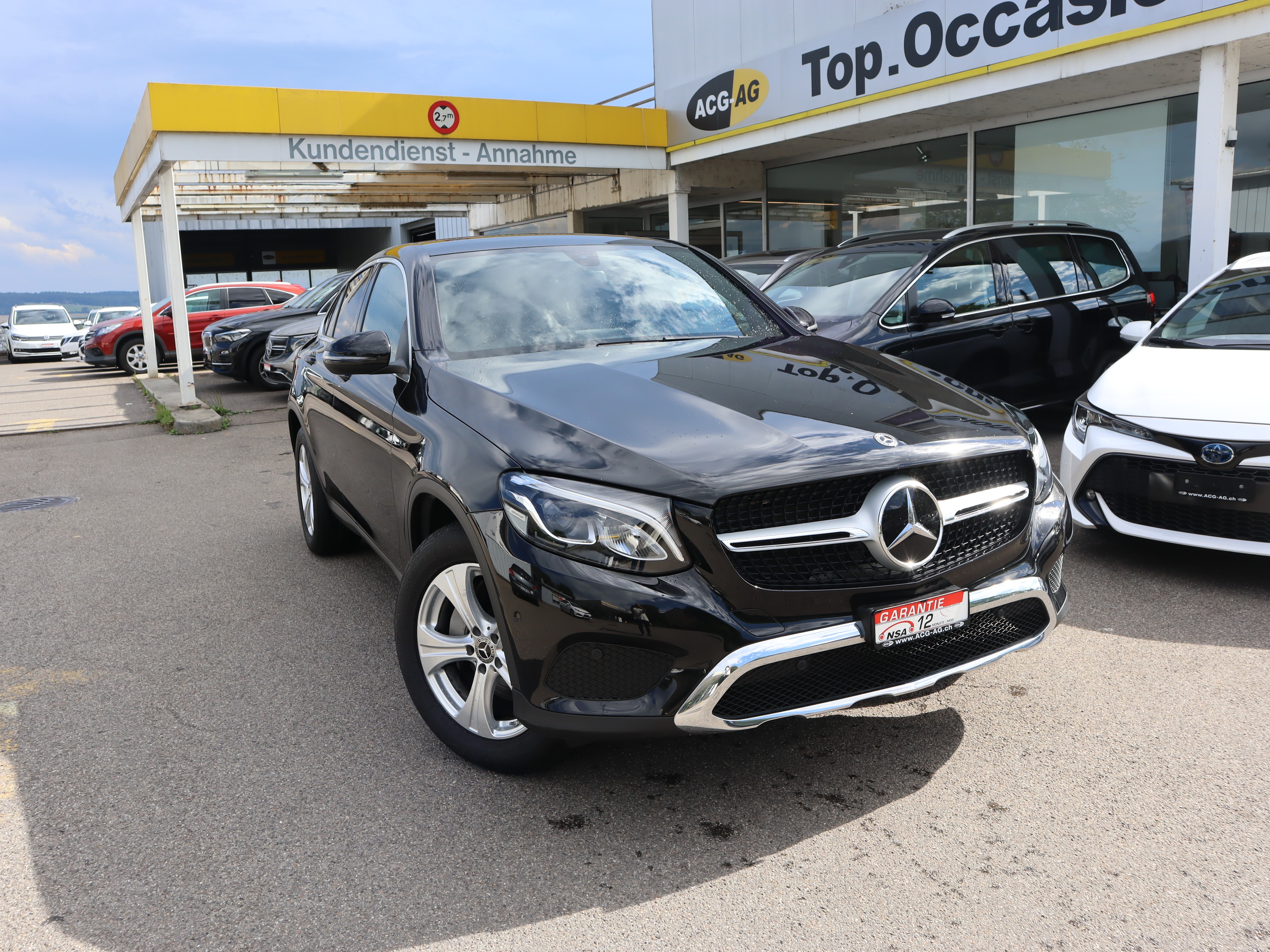 MERCEDES-BENZ GLC Coupé 250 d 4Matic 9G-Tronic ** Alcantara-Leder Ausstattung ** Gr. Navi ** RF-Kamera ** LTZ MFK 23.04.2024 **