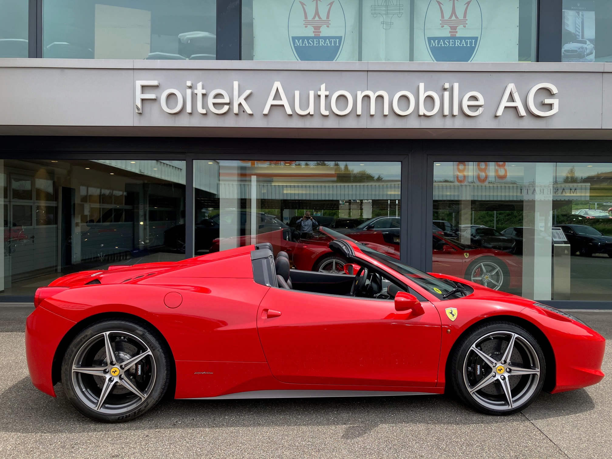 FERRARI 458 Spider Italia 4.5 V8