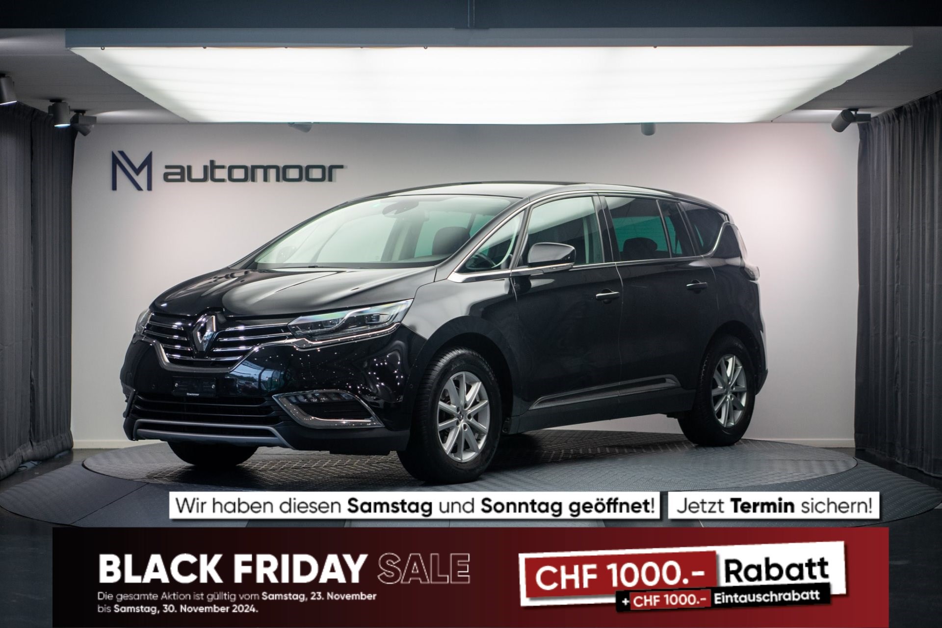 RENAULT ESPACE 1.6 TCe Intens EDC LED Shz. V+H Tempom.