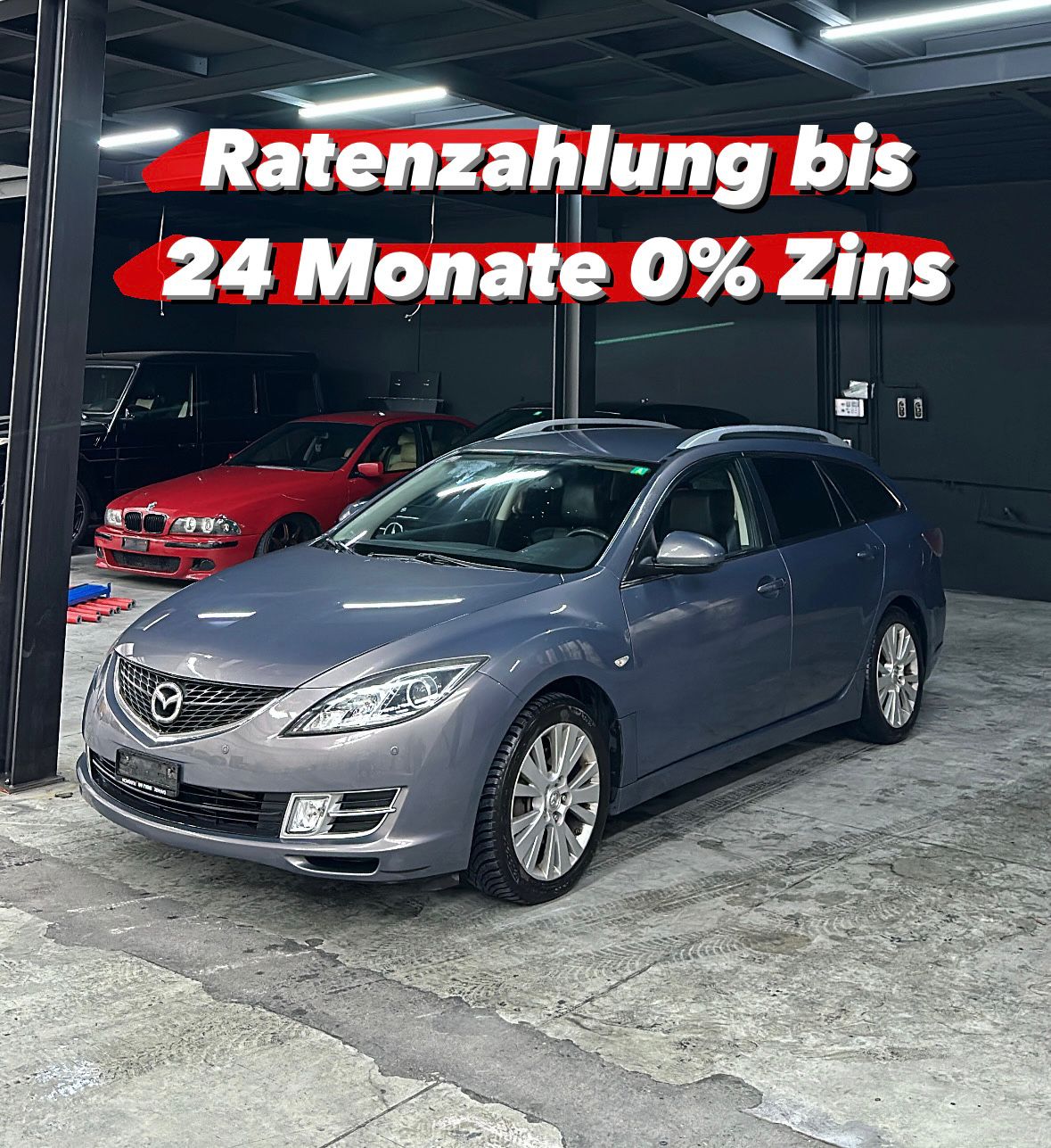 MAZDA 6 2.0 16V Exclusive RATENZAHLUNG MÖGLICH OHNE ZINS BIS 24 MONATE