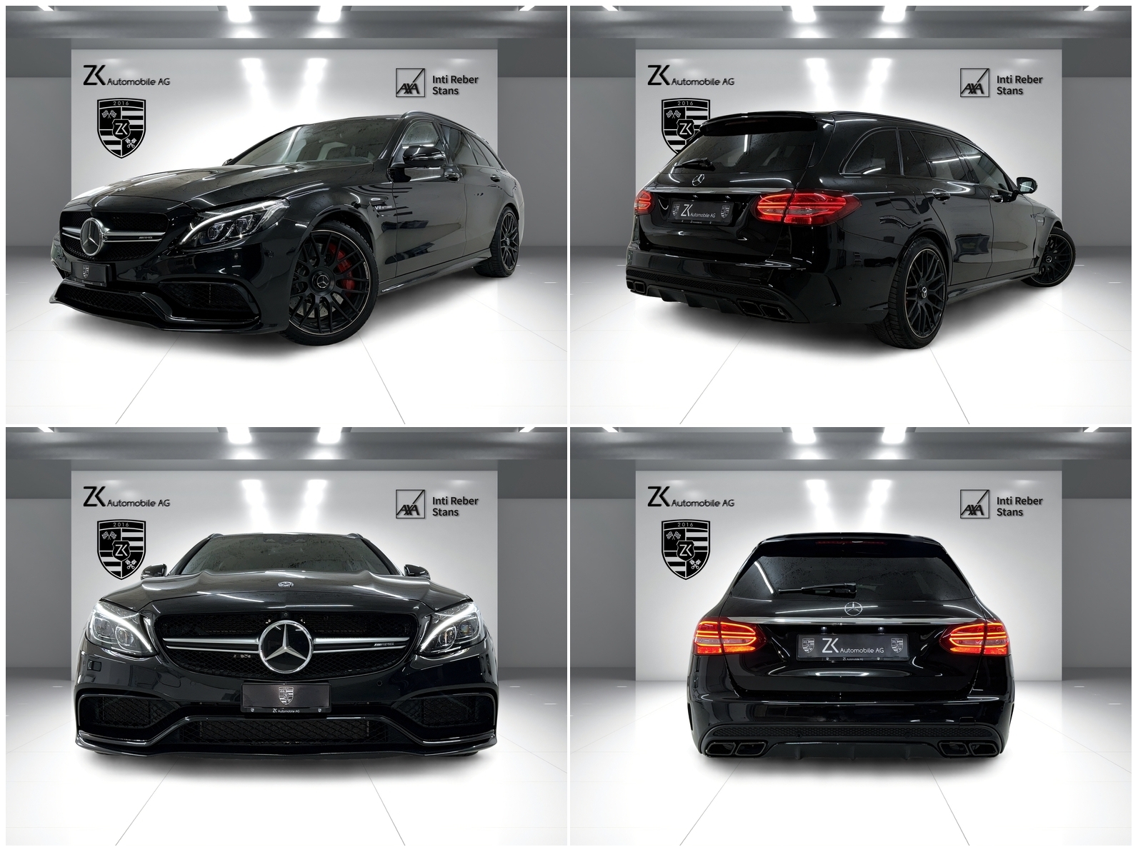 MERCEDES-BENZ C 63 S AMG 510PS Black Edition! Performance-Abgasanlage Speedshift