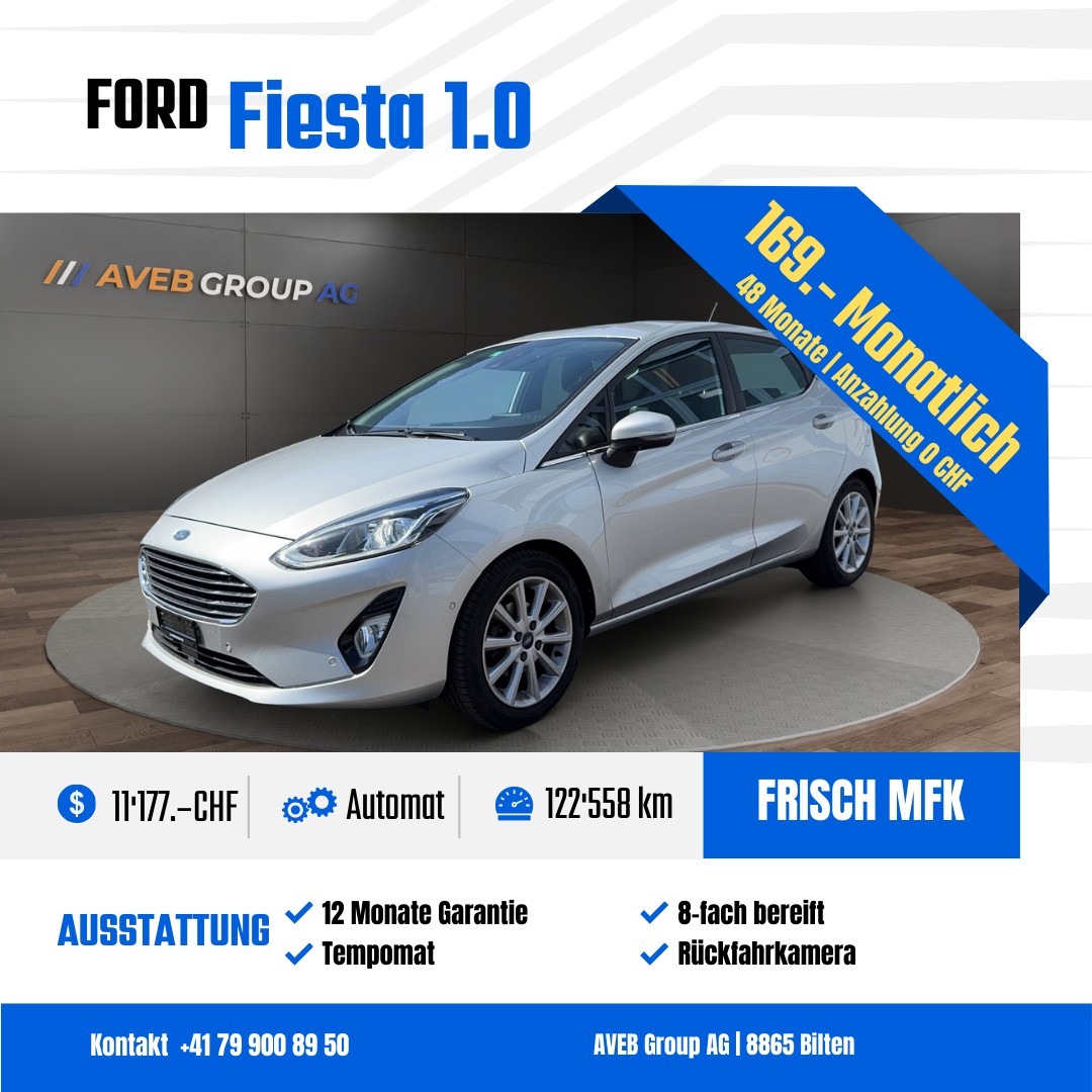 FORD Fiesta 1.0 SCTi Titanium Automat