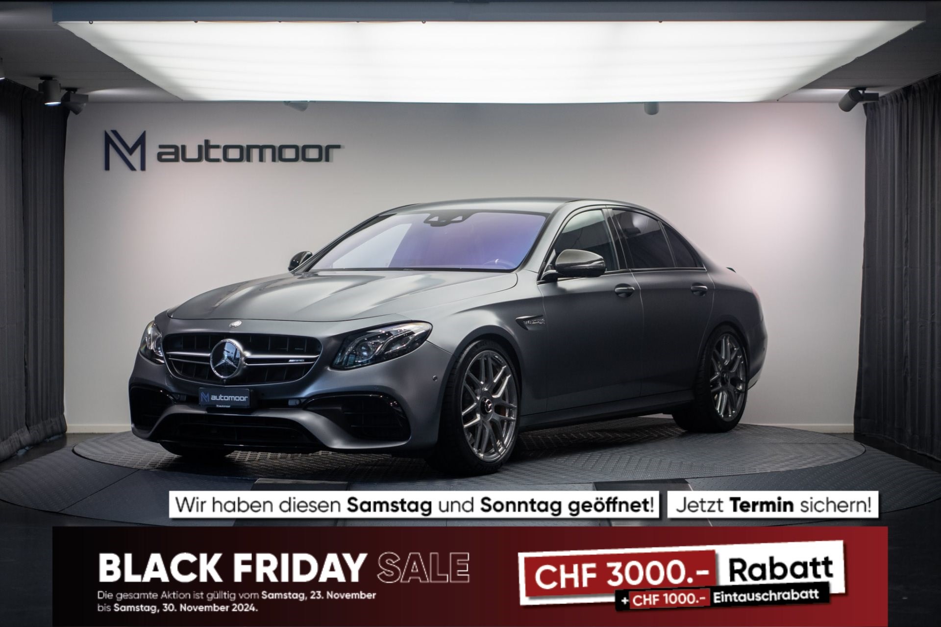 MERCEDES-BENZ E 63 AMG S AMG 4Matic+ Speedshift *Burmester* *Carbon* *Keramik*