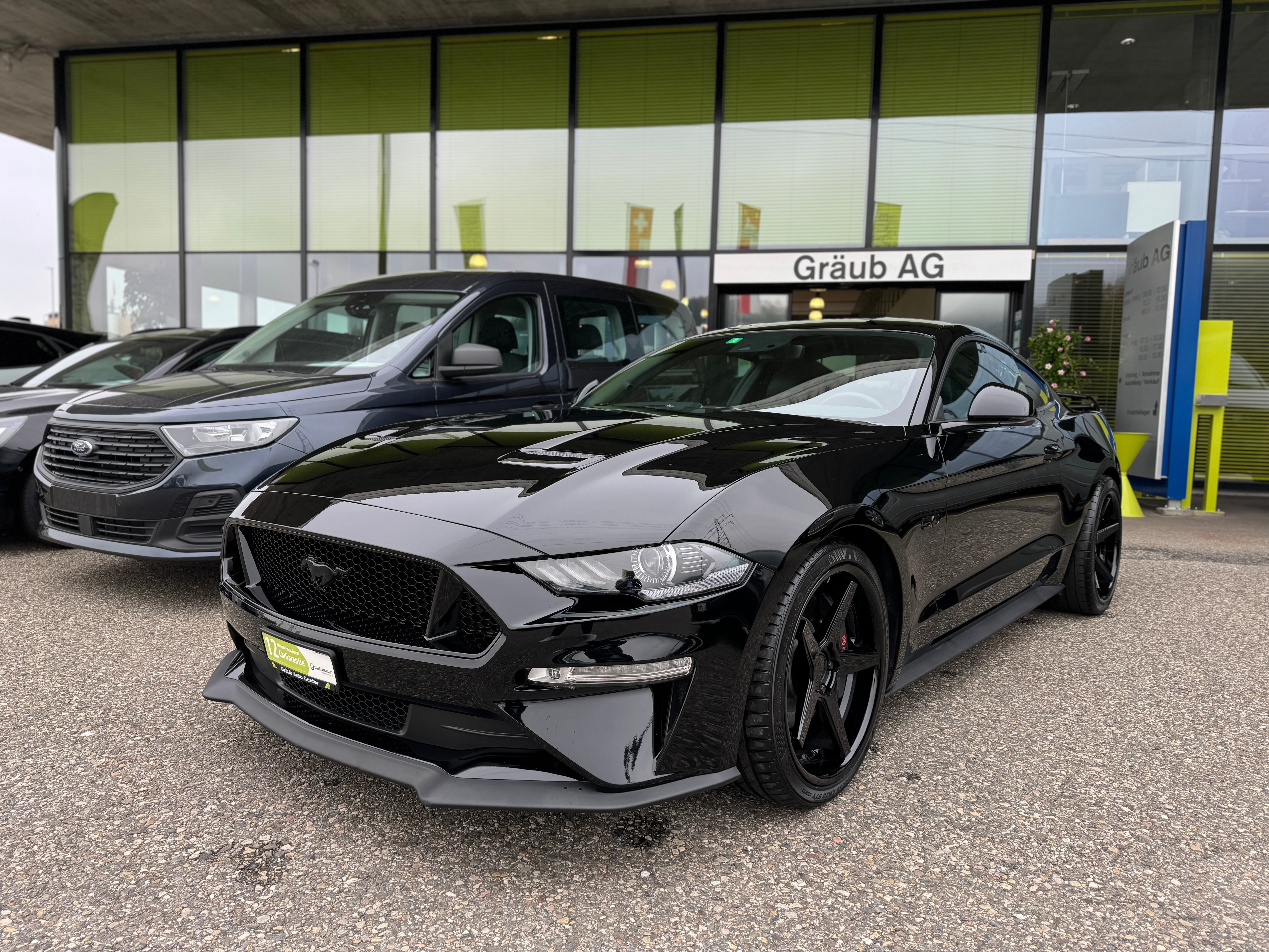 FORD Mustang Fastback 5.0 V8 GT Automat ALL BLACK