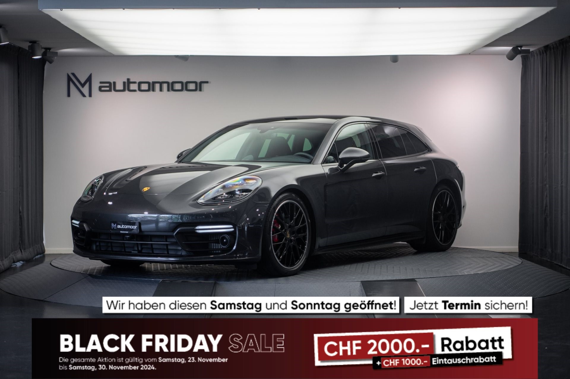 PORSCHE PANAMERA GTS Sport Turismo PDK *CH-Fahrzeug* *Burmester* *Head-Up*