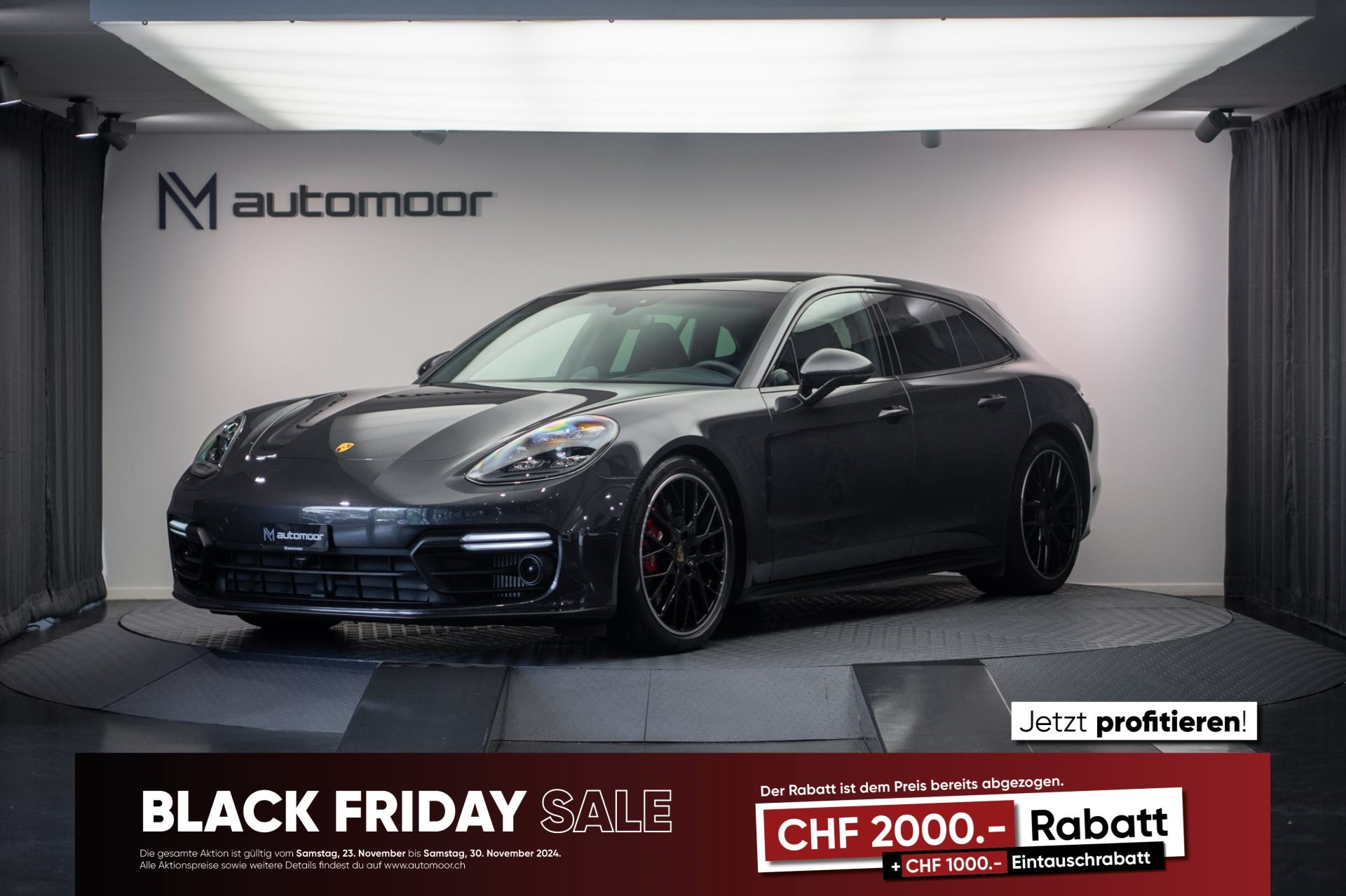 PORSCHE PANAMERA GTS Sport Turismo PDK *CH-Fahrzeug* *Burmester* *Head-Up*