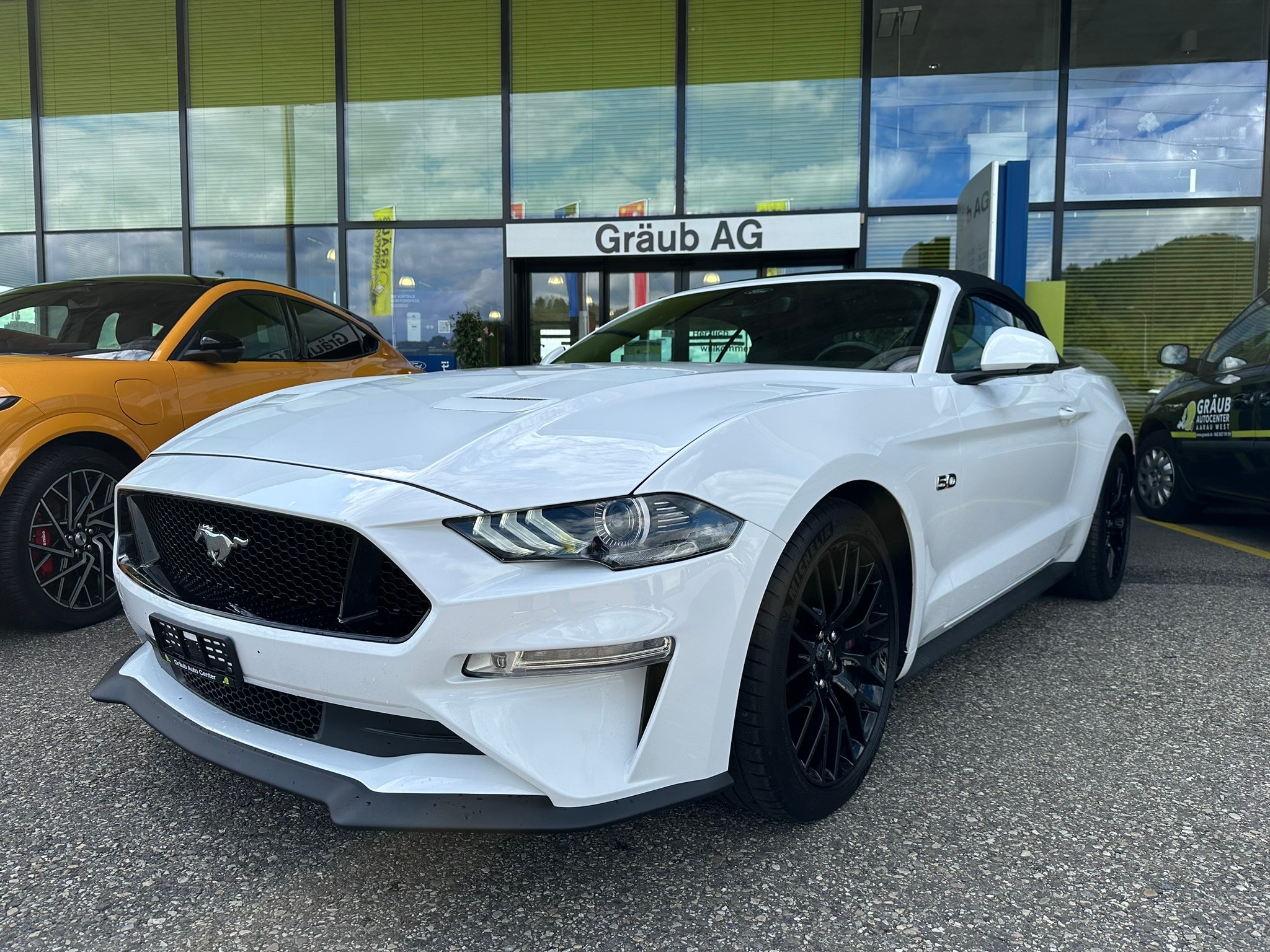 FORD Mustang Convertible 5.0 V8 GT Automat LIQUID WHITE