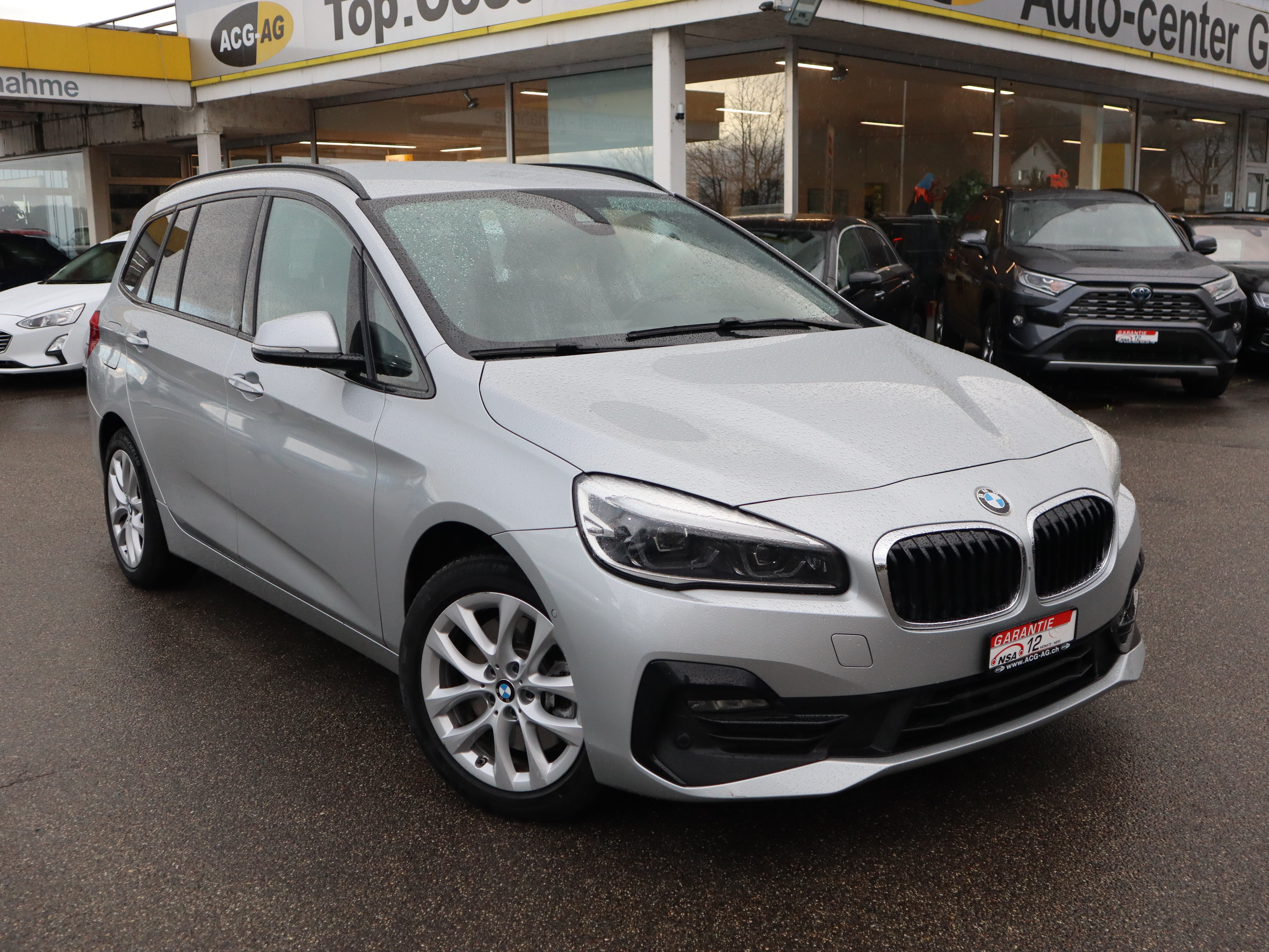 BMW 218d xDrive Gran Tourer Steptronic ** Teil-Leder ** Navi mit RF-Kamera **