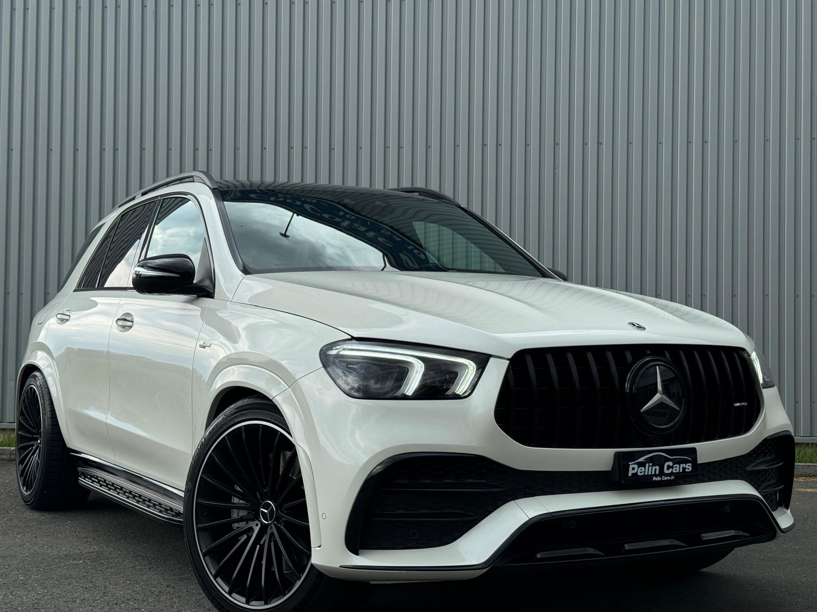 MERCEDES-BENZ GLE 53 AMG (GLE 63 AMG Bodykit) Limited White&Black Performance 4Matic+ 9G-Speedshift CH-Fahrzeug Gratisservice