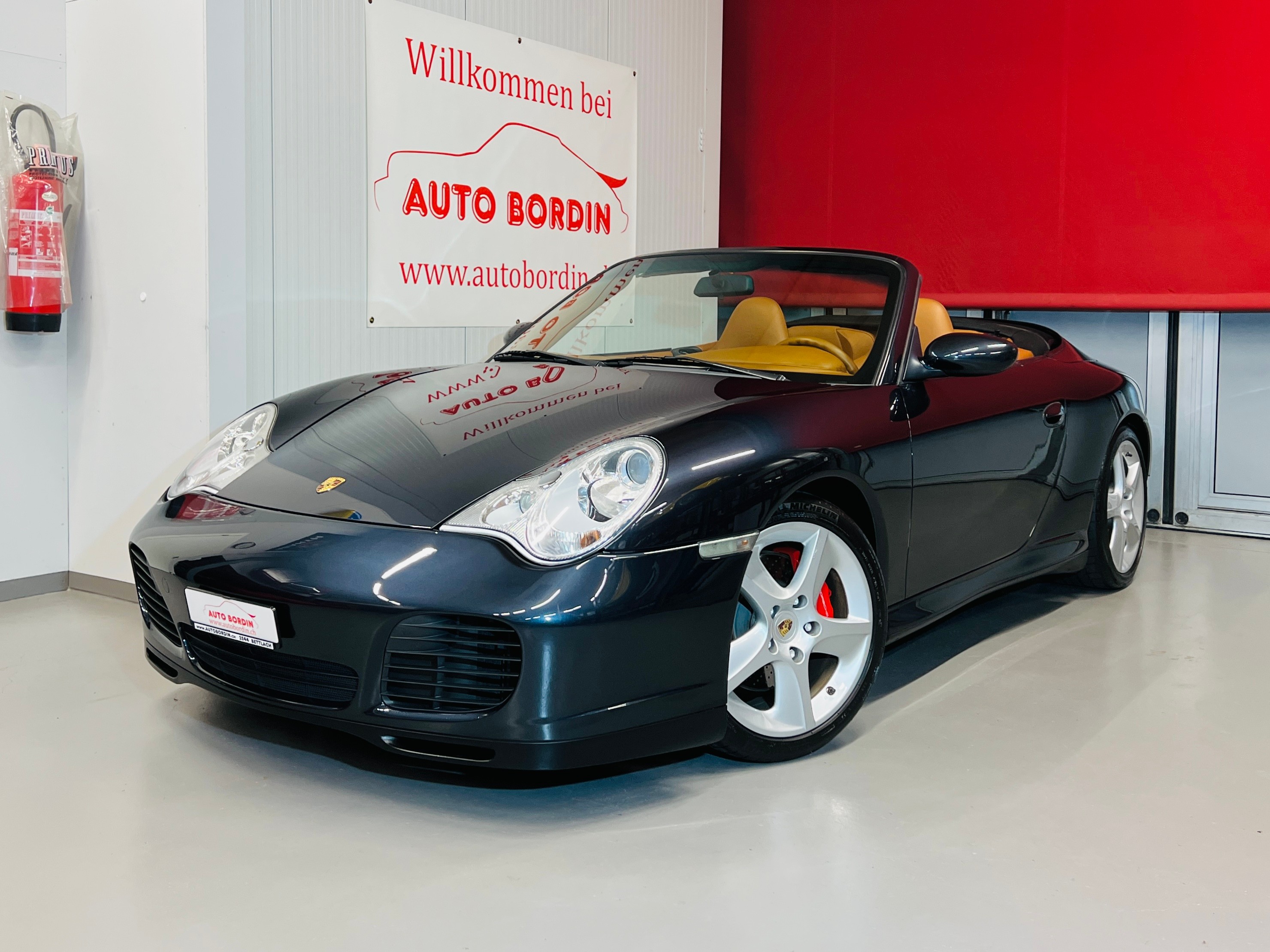 PORSCHE 911 Carrera 4 S Cabrio 4S „Atlasgrau metallic“