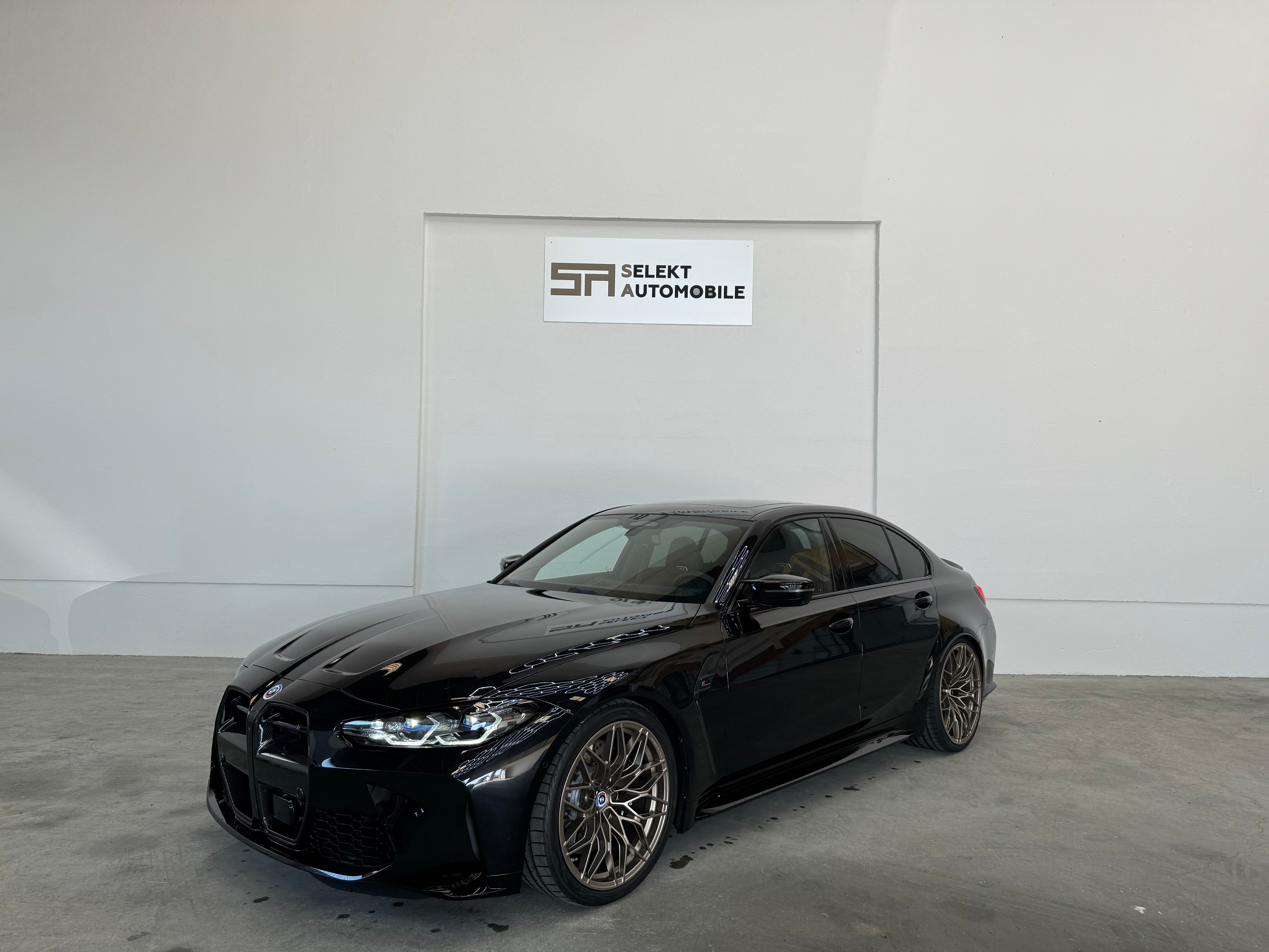 BMW M3 Competition M xDrive Facelift Allblack