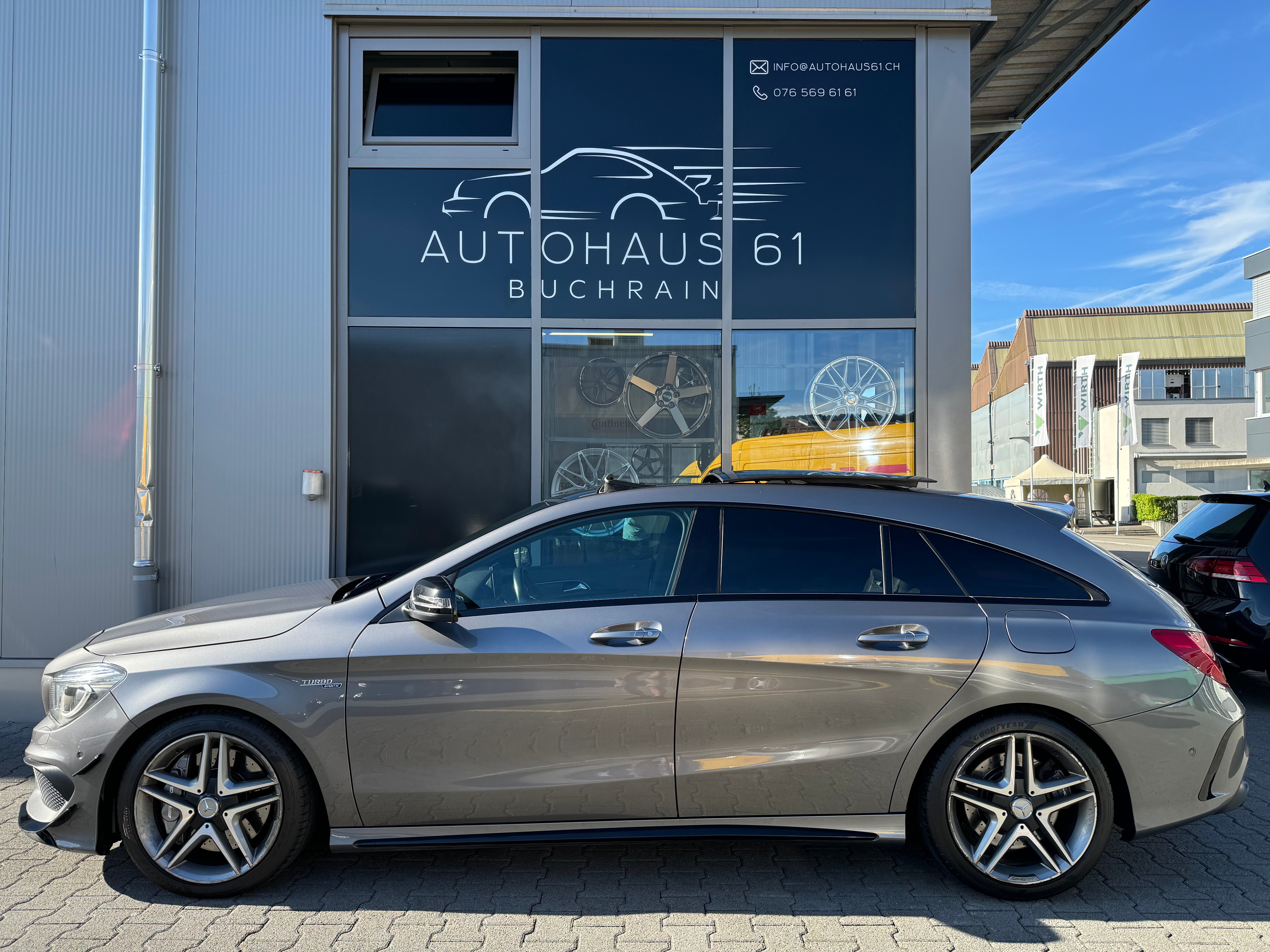 MERCEDES-BENZ CLA Shooting Brake 45 AMG 4Matic Speedshift / ab MFK bei Verkauf