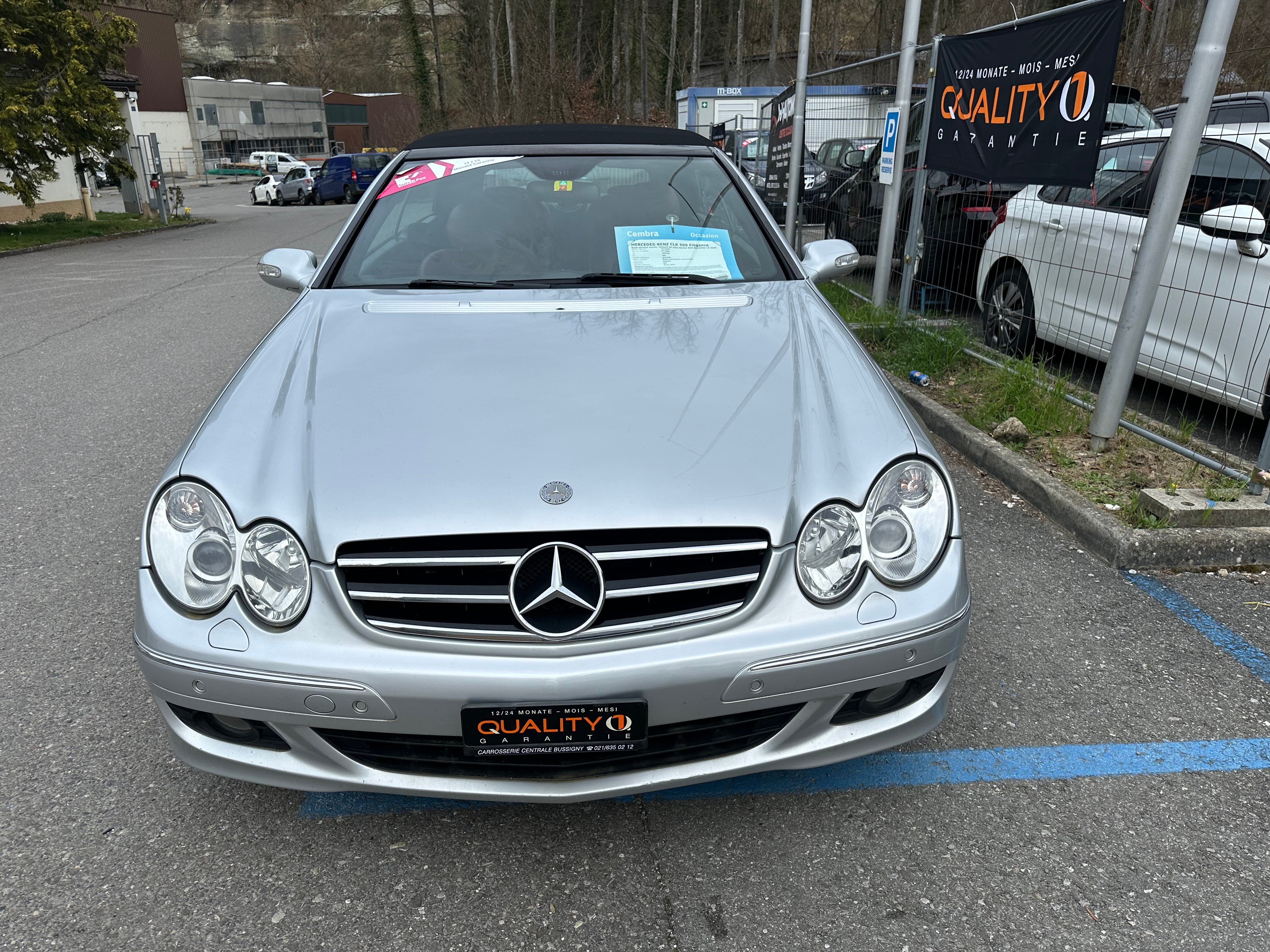 MERCEDES-BENZ CLK 500 Elégance 7G-Tronic