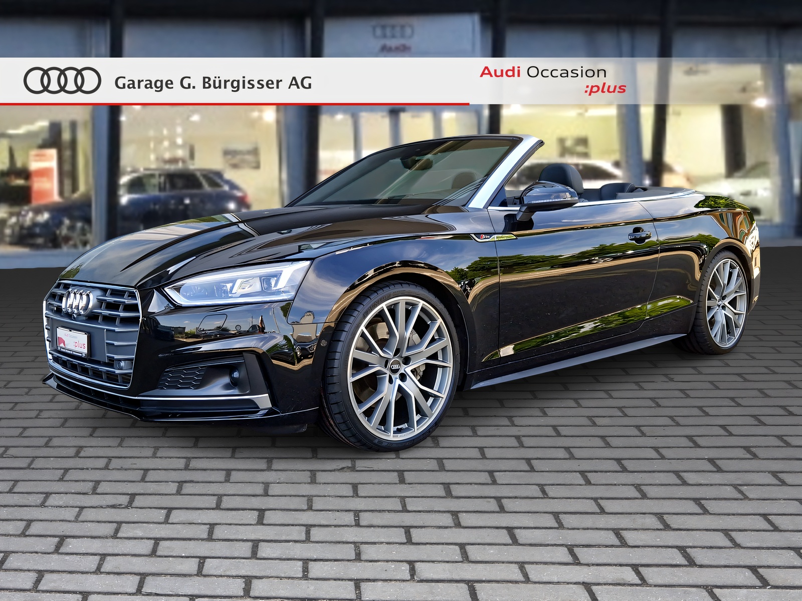 AUDI A5 Cabriolet 45 TFSI S-tronic Sport quattro Mythosschwarz Metallic