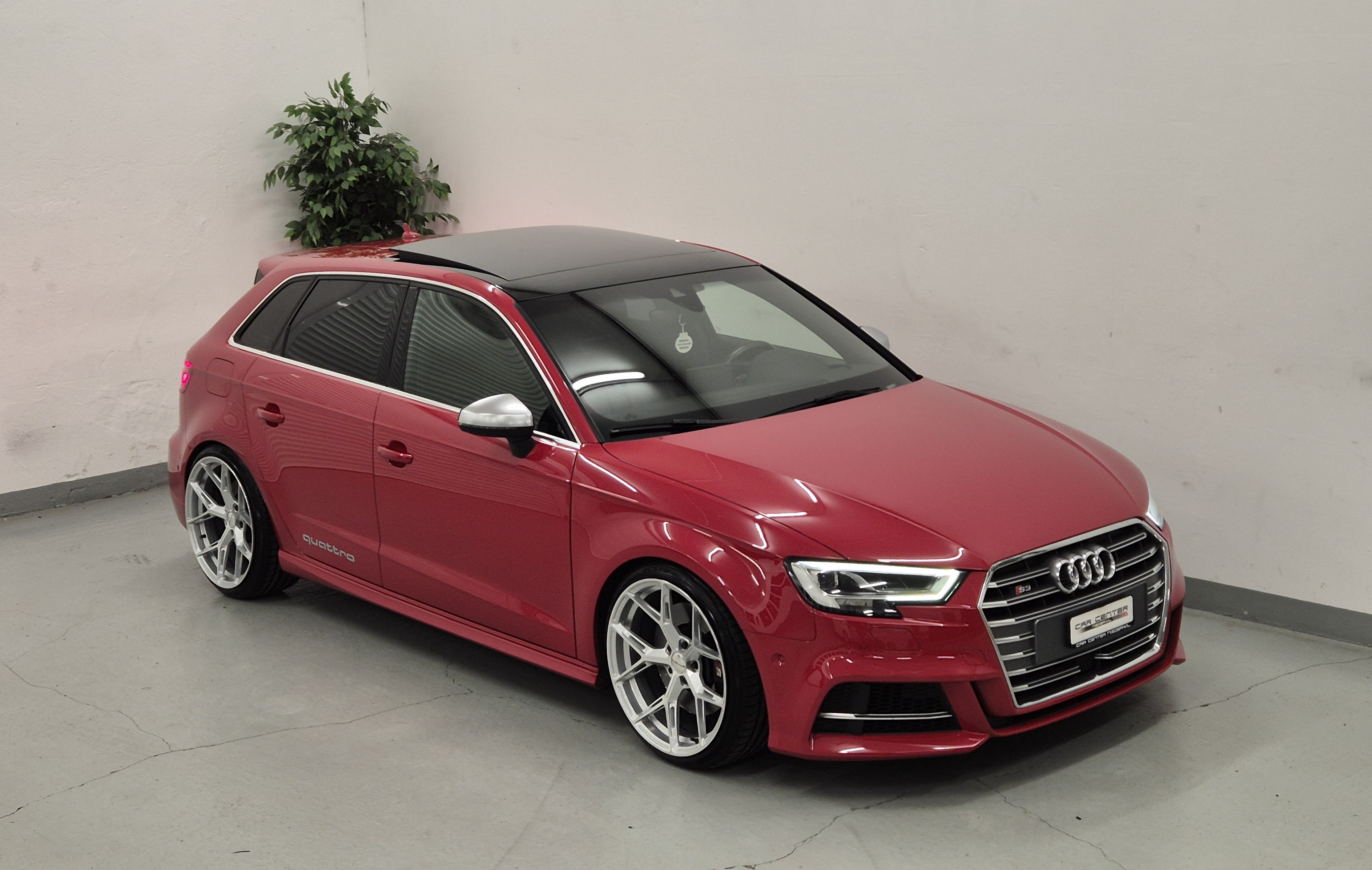 AUDI S3 Sportback 2.0 TFSI quattro, OHNE OPF, TANGOROT