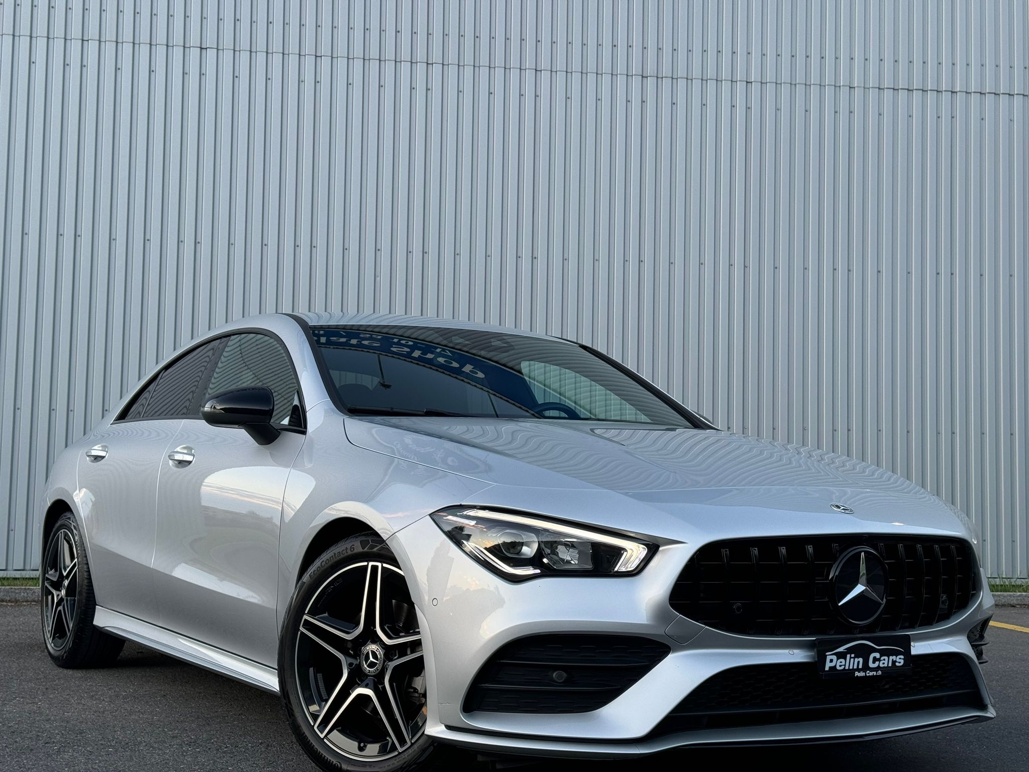 MERCEDES-BENZ CLA 200 AMG (CLA45 AMG Optik) 7G-DCT Limited Silver&Black Performance